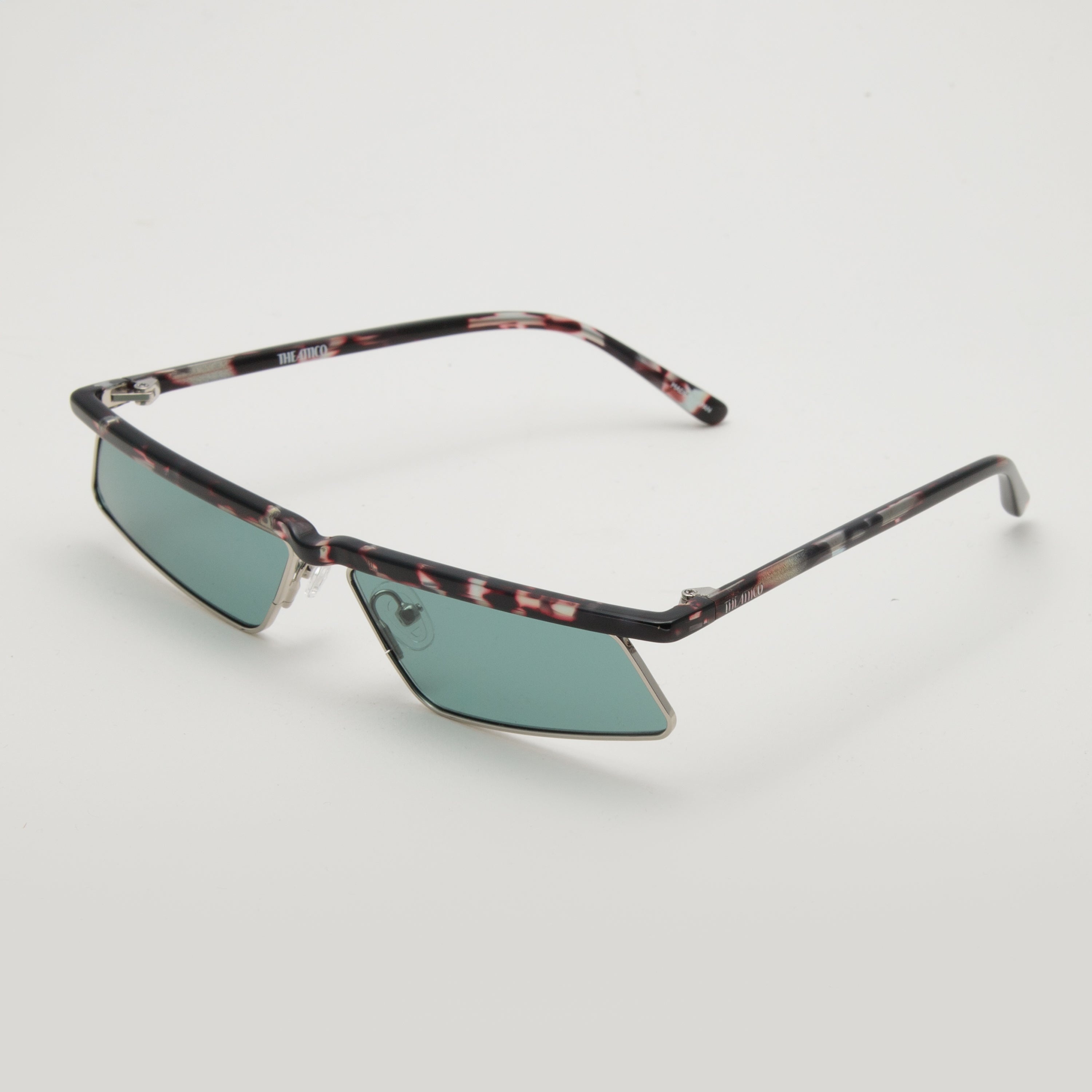 Aria Cat Eye Sunglasses in Silver - 2