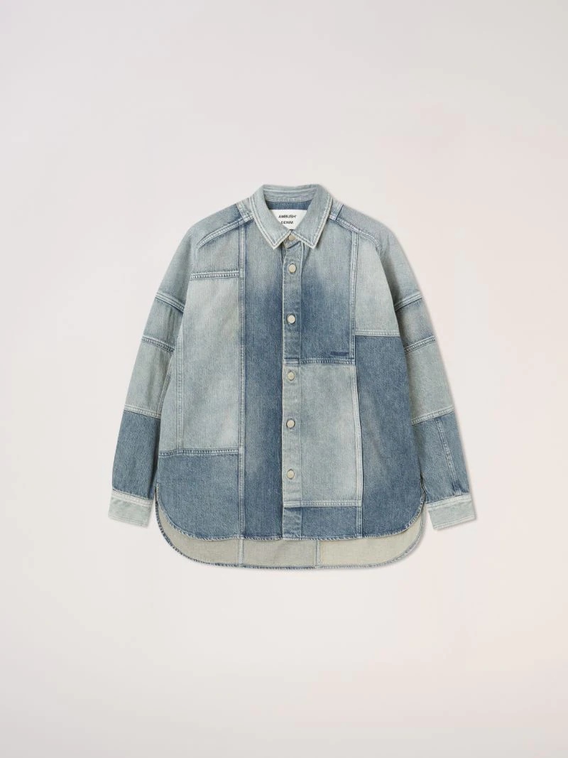 Ambush PATCHWORK DENIM SHIRT