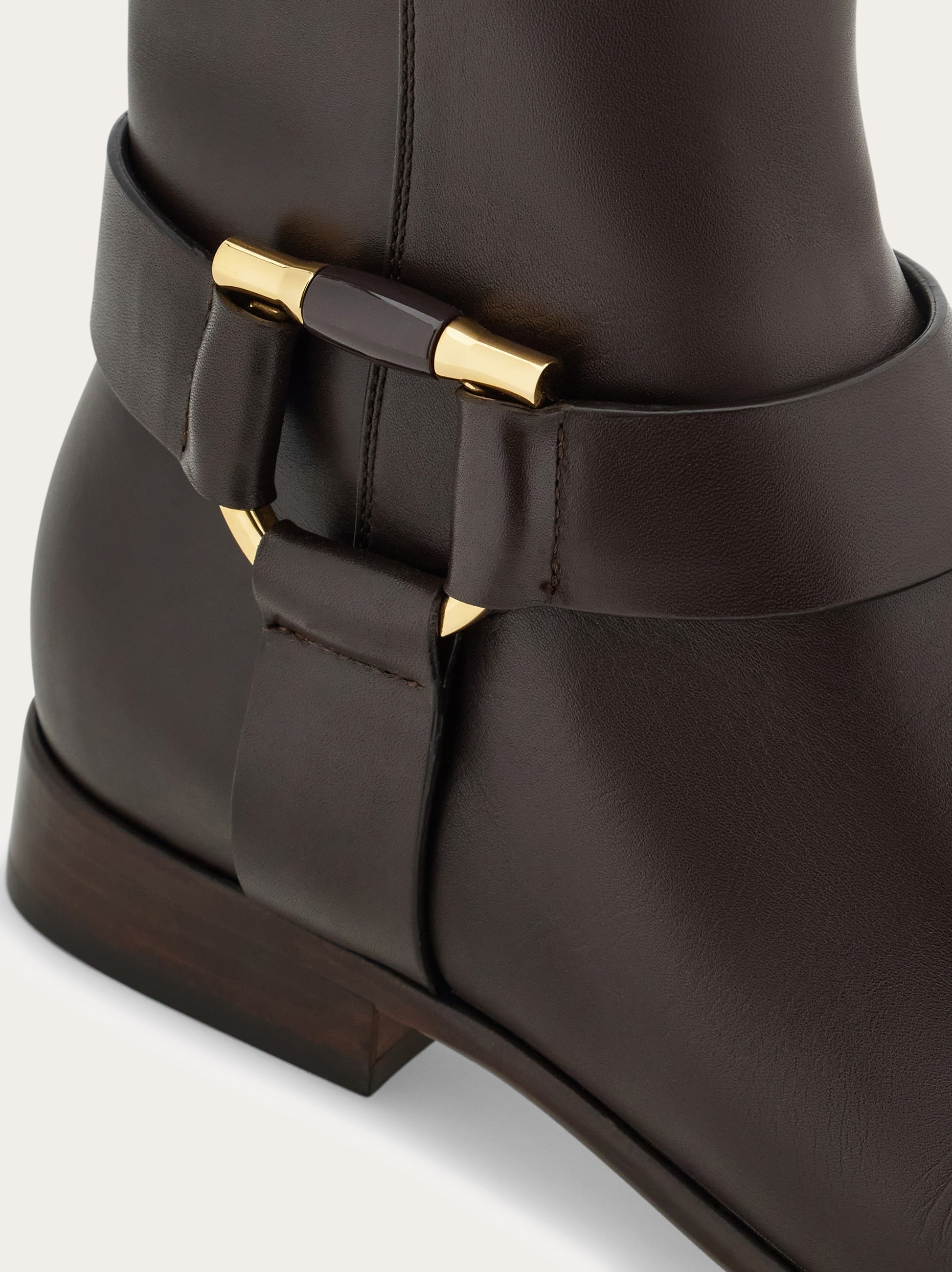Gancini ornament ankle boot - 8