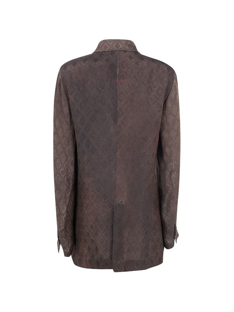 UMA WANG printed wrap jacket outlook