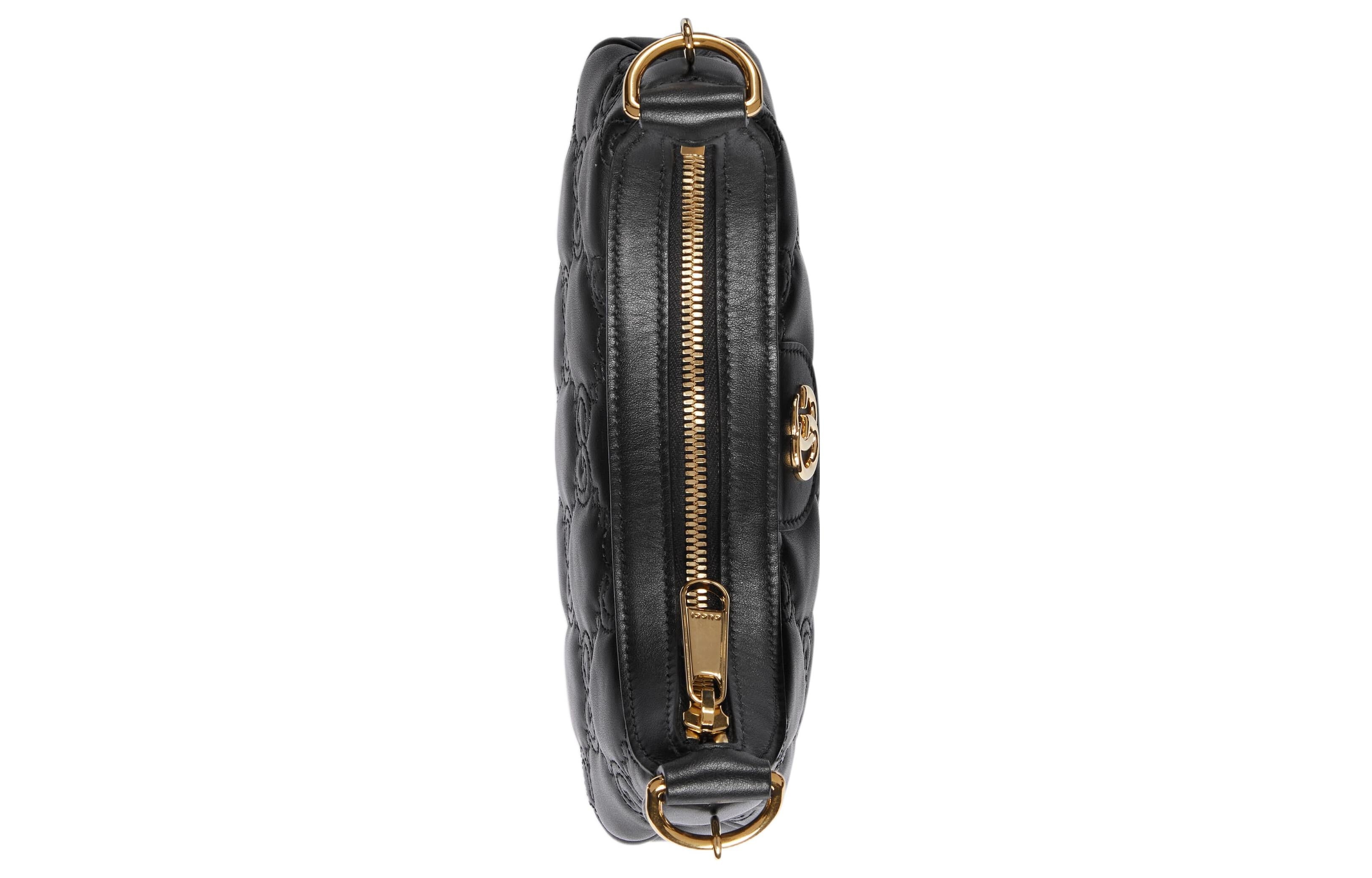 (WMNS) Gucci GG Matelasse Mini Bag 'Black' 739736-UM8IG-1000 - 5
