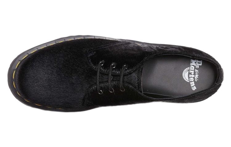 Dr. Martens 1461 Hair-On Platform Shoes 'Black Hair On' 31096001 - 3