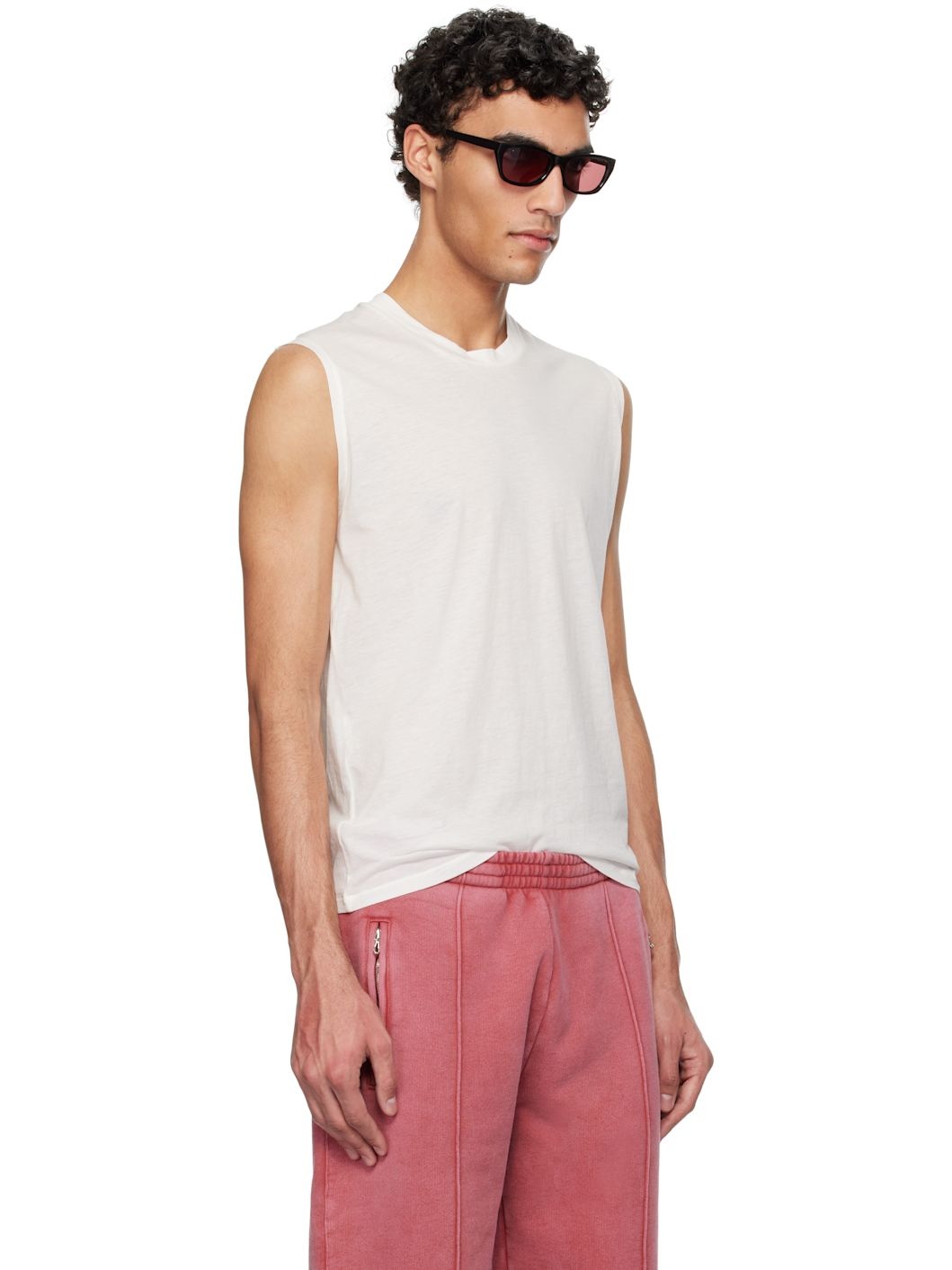 White Breathe Tank Top - 2