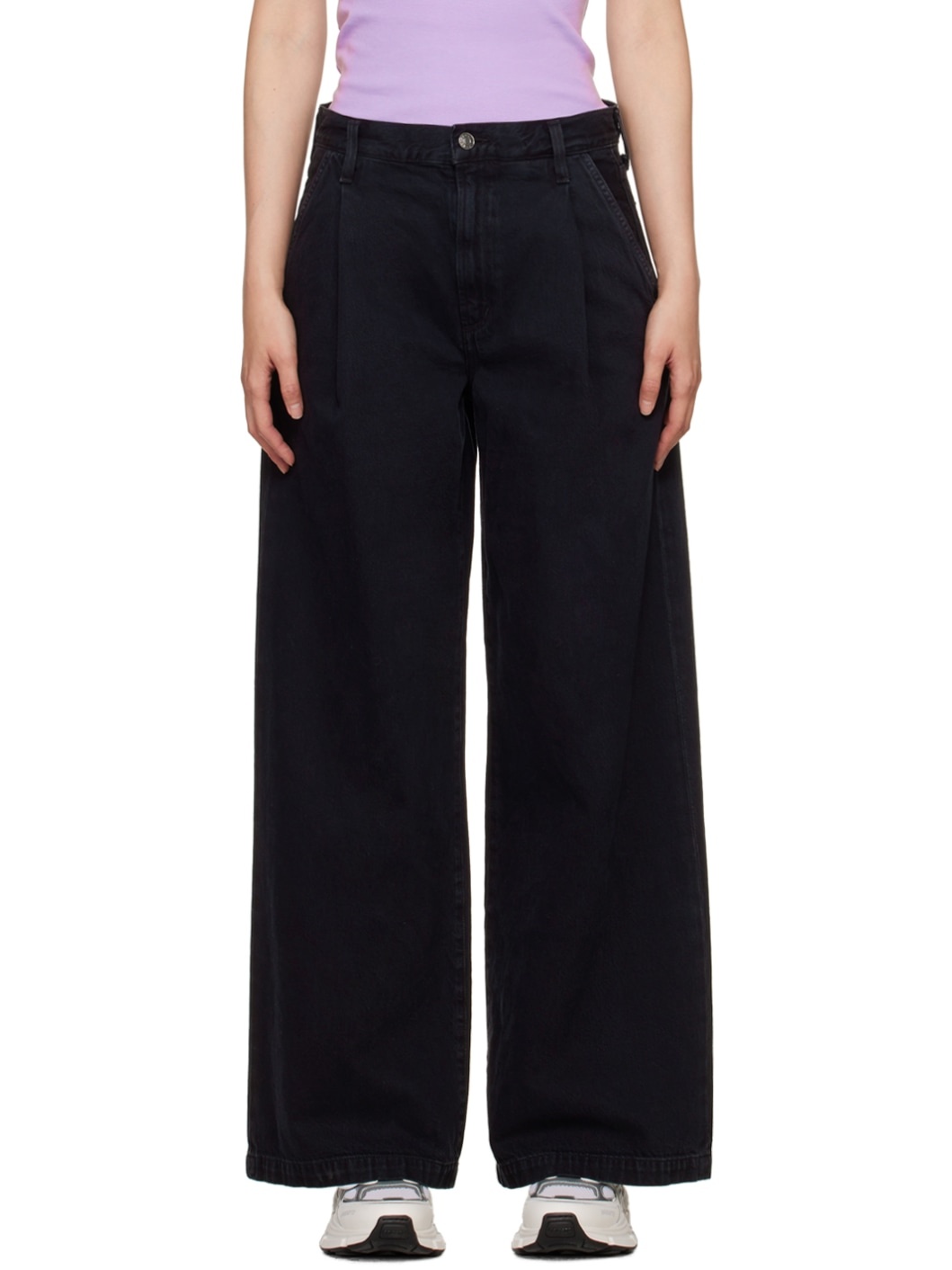 AGOLDE Black Ellis Jeans | REVERSIBLE
