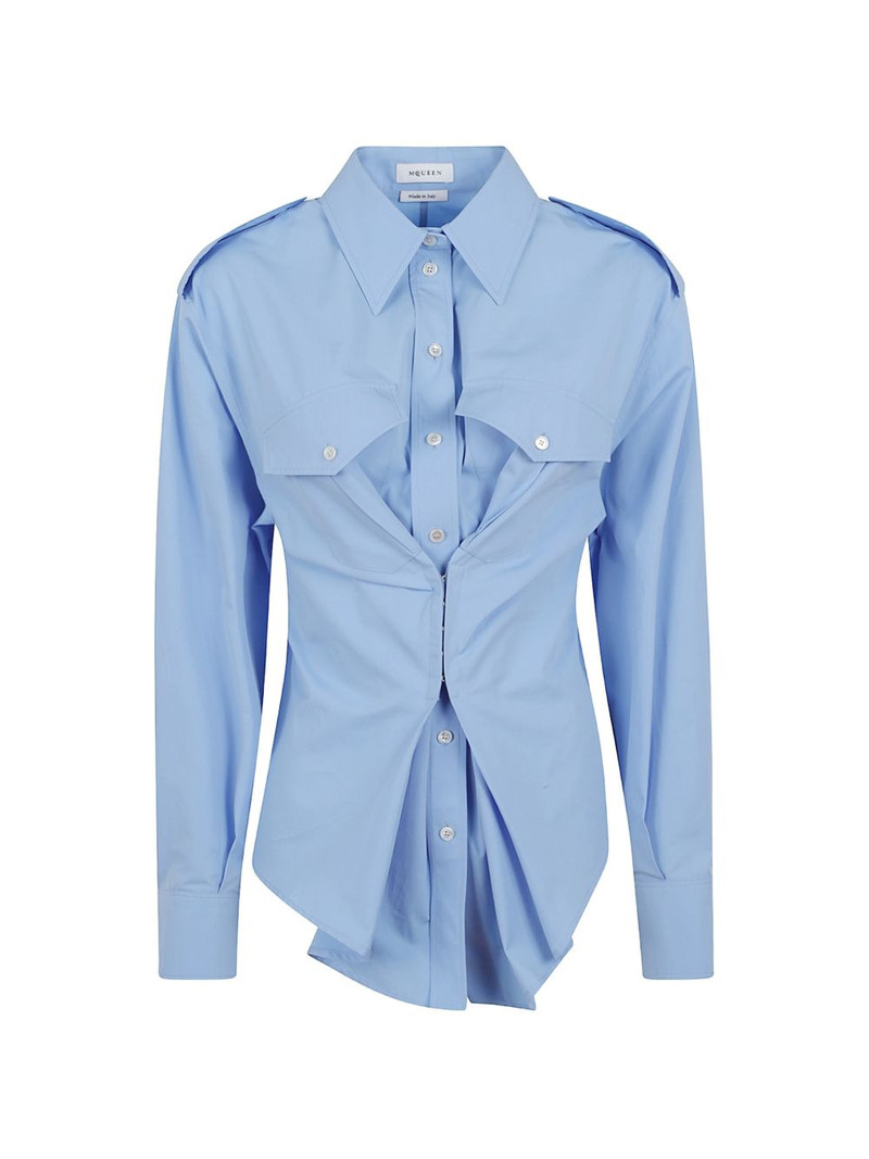 corset-style epaulette shirt 1