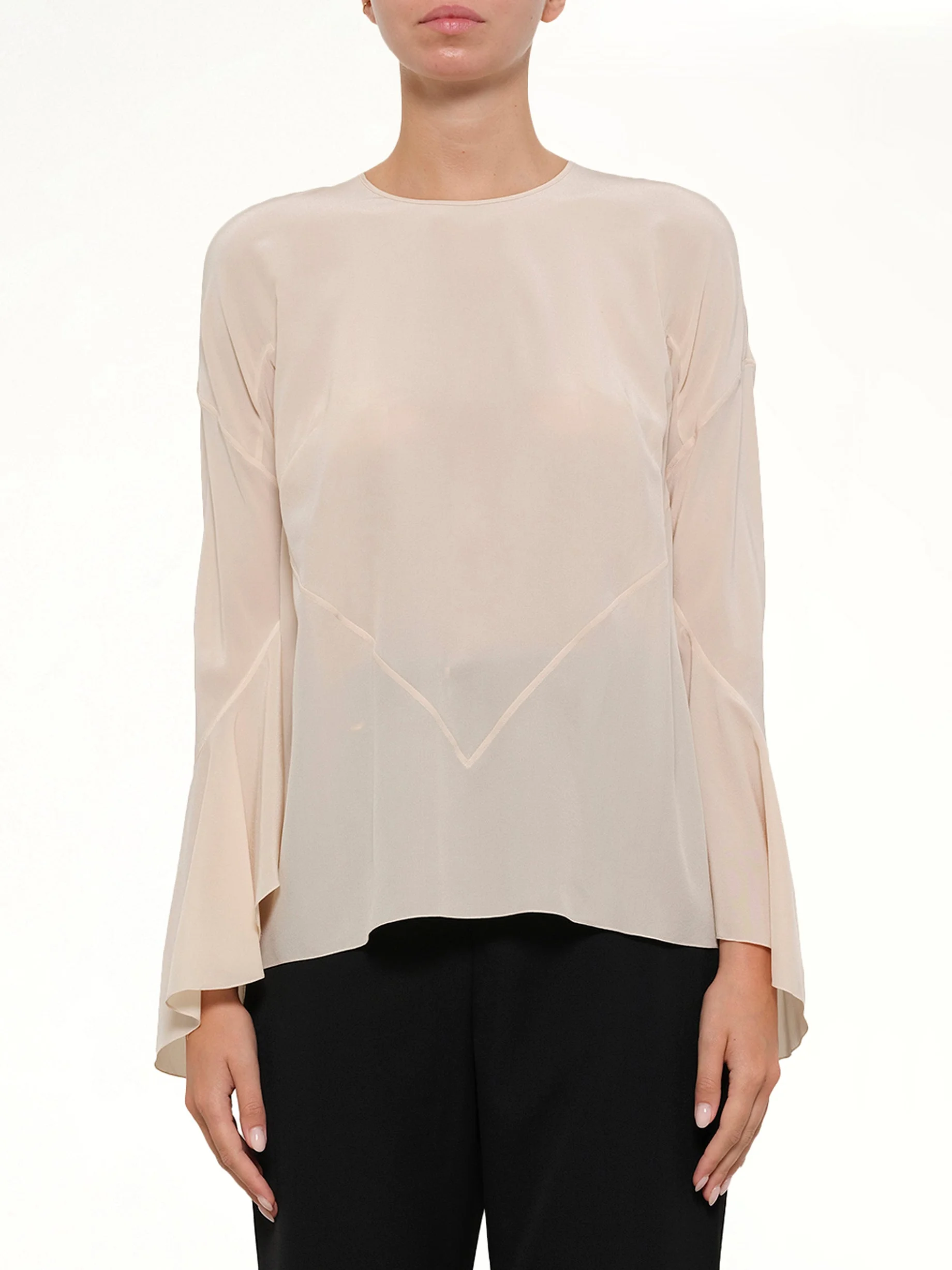 Long Sleeve Top in Pink - 1