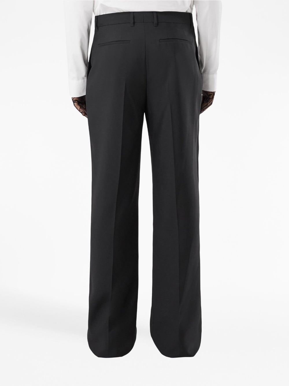 tailored woo trousers - 4