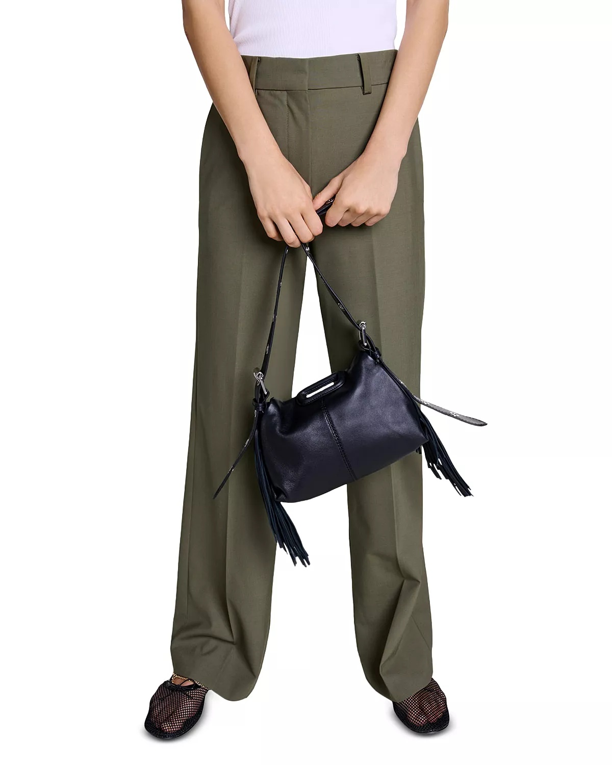 Wide Leg Trousers - 5