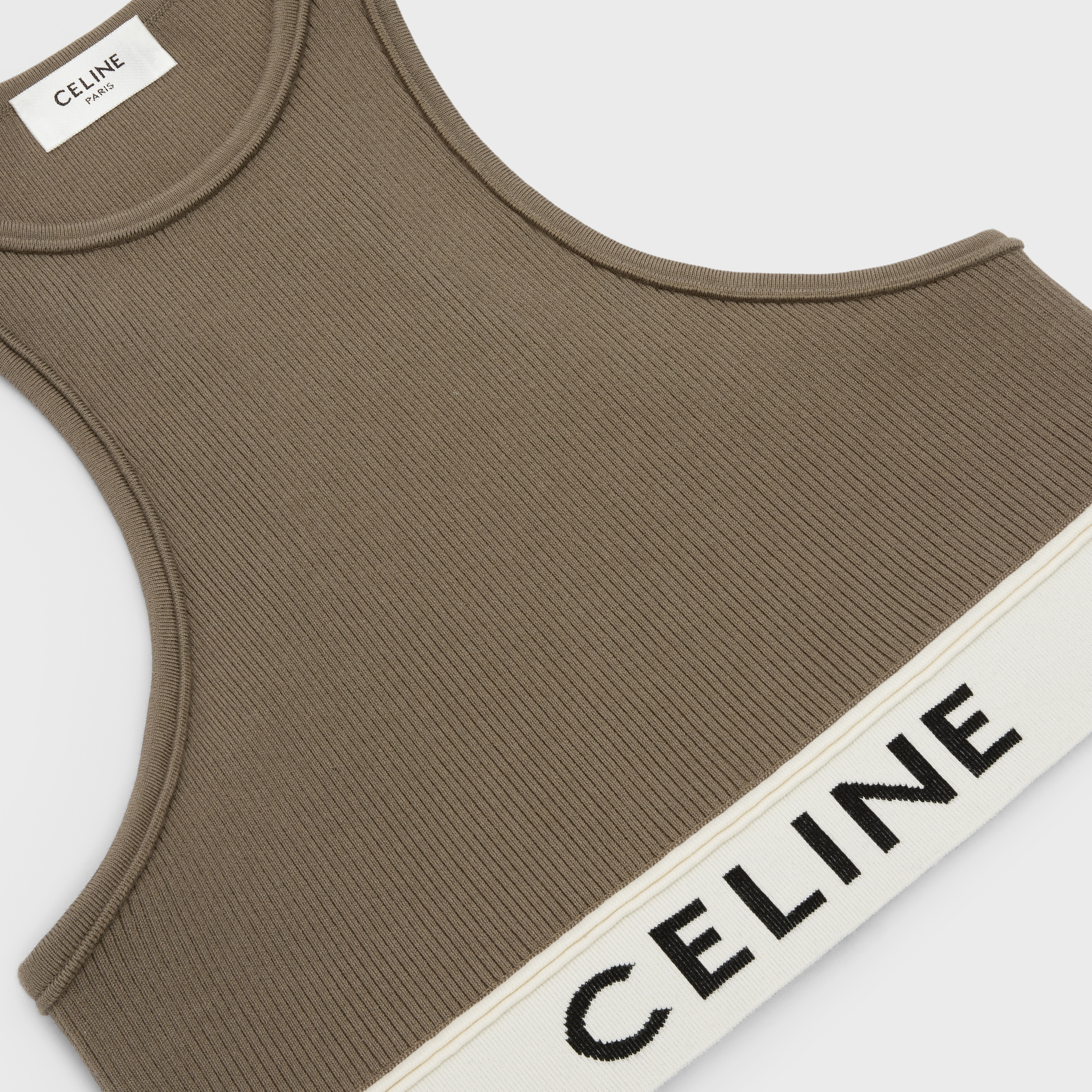 Celine sports bra in athletic knit - 3