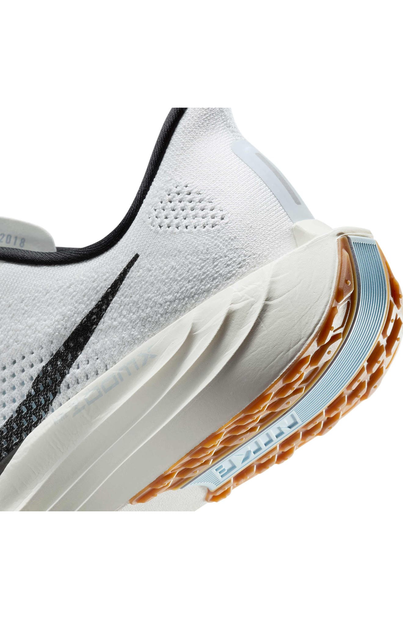 Nike Pegasus Plus Running Shoe in White/Sail/Blue Tint at Nordstrom - 7