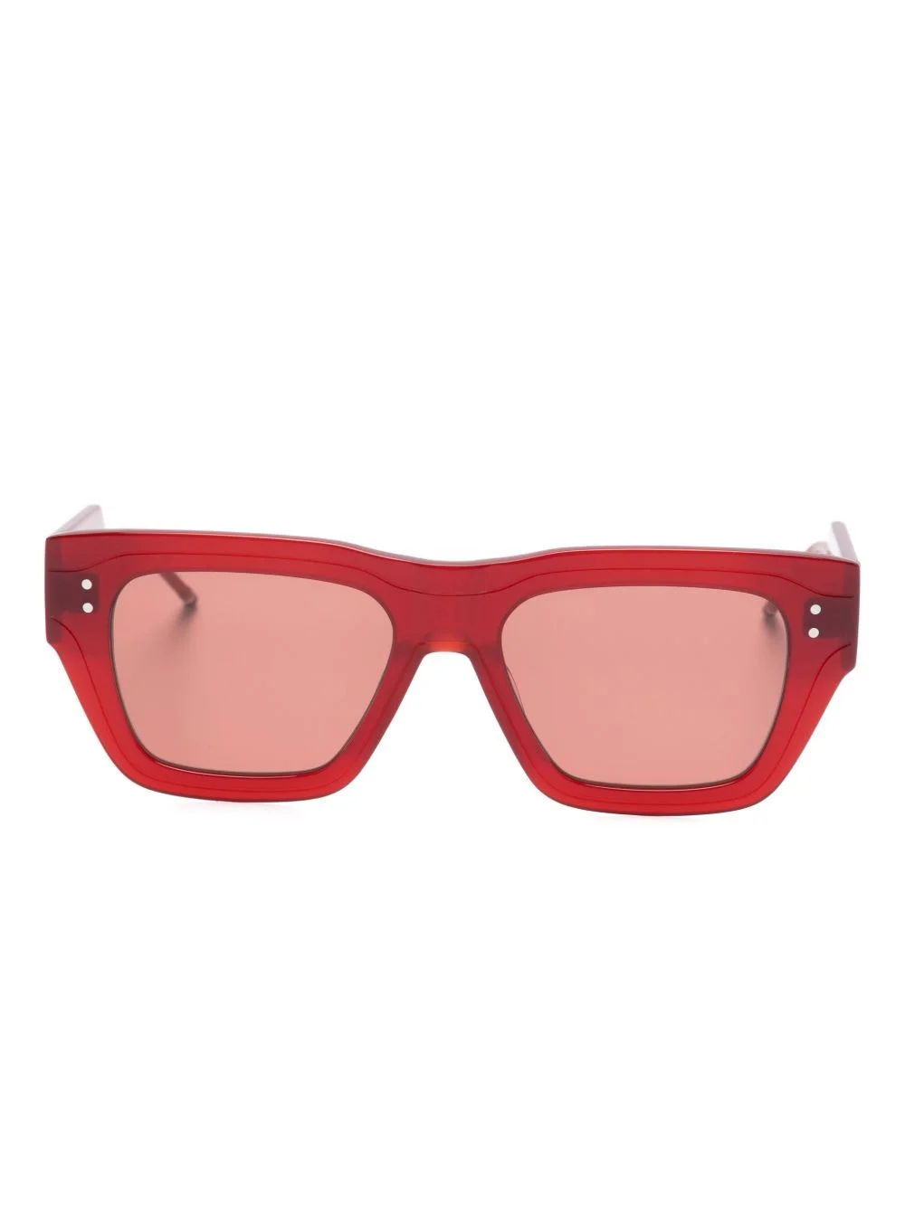 square-frame sunglasses - 1