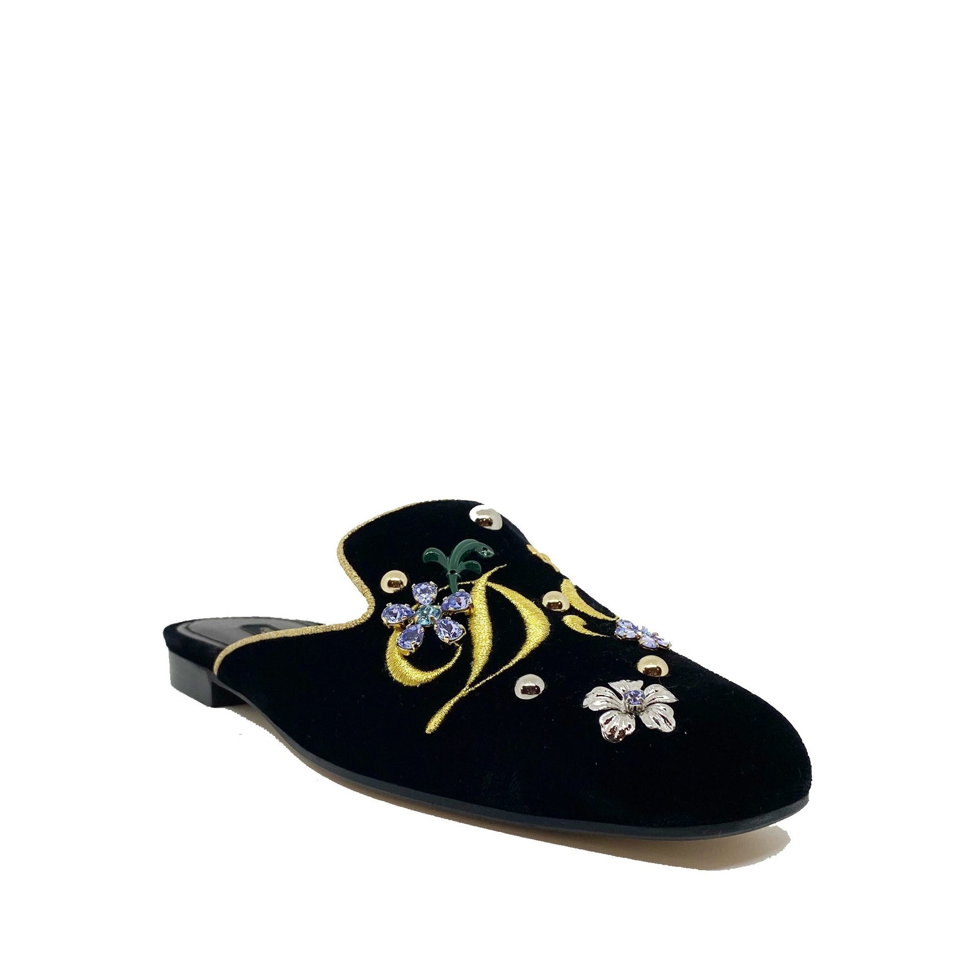 Dolce & Gabbana Velvet Mules Women - 2