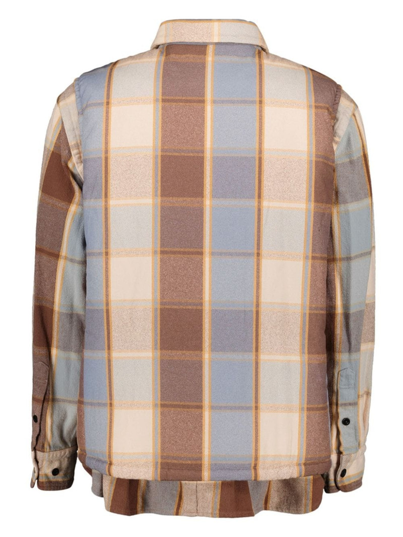 sacai checked jacket outlook