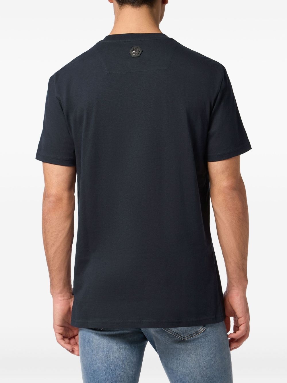 skull-print T-shirt - 3