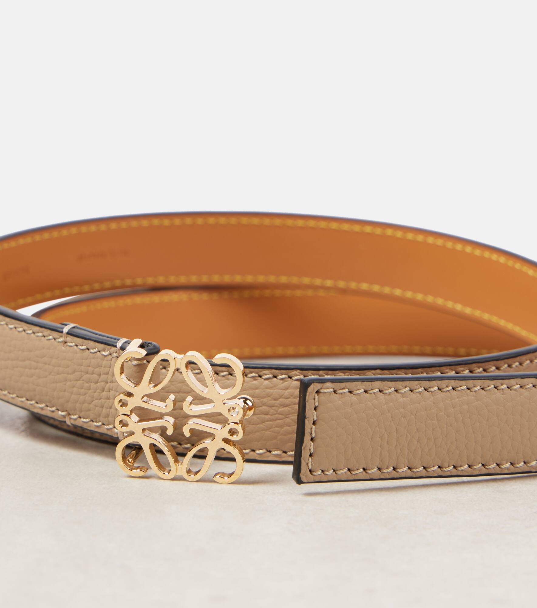 Anagram leather belt - 3