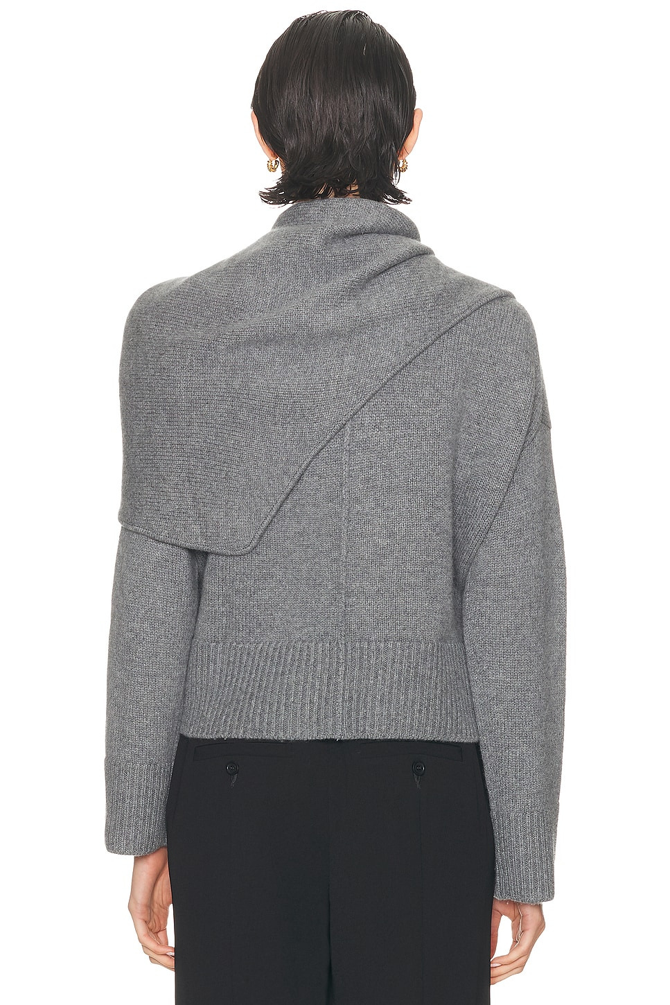 Elson Scarf Sweater - 4