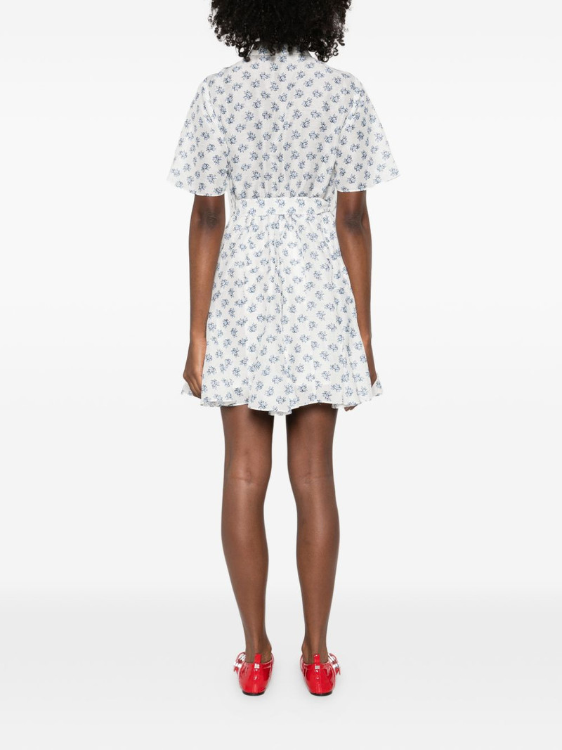 small flowers-print mini dress 4