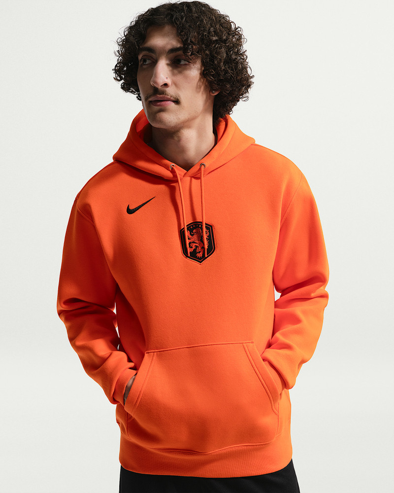 Netherlands Club Men's Nike Soccer Pullover Hoodie 1