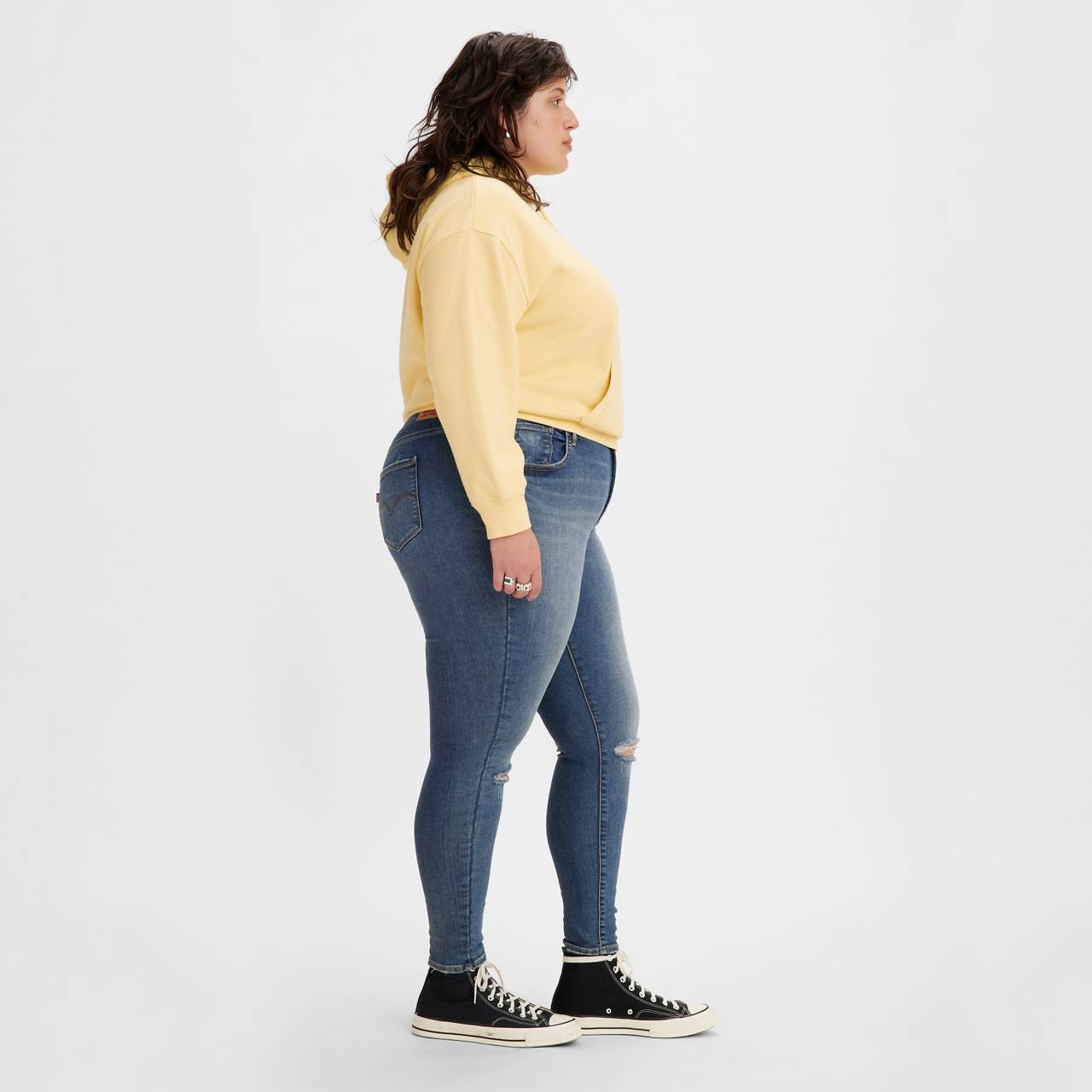 720 HIGH RISE SUPER SKINNY WOMEN'S JEANS (PLUS SIZE) - 2