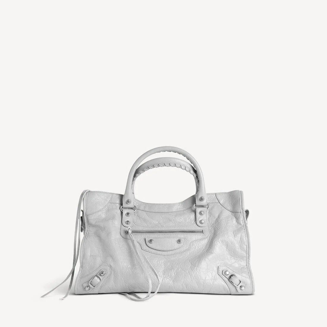 Women's Le City Bag Medium in Light Grey - 1