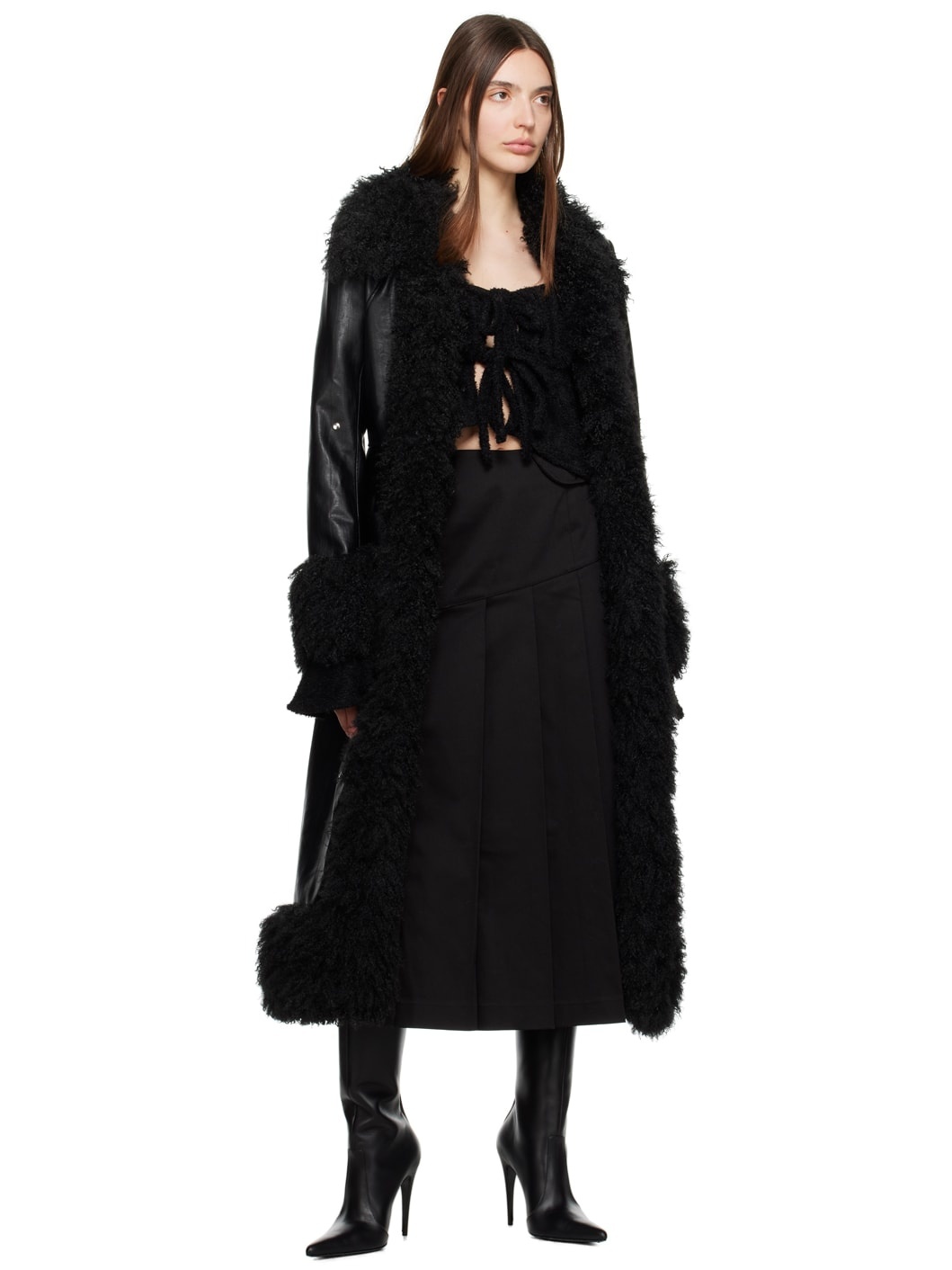 Black Tie Blouse - 4