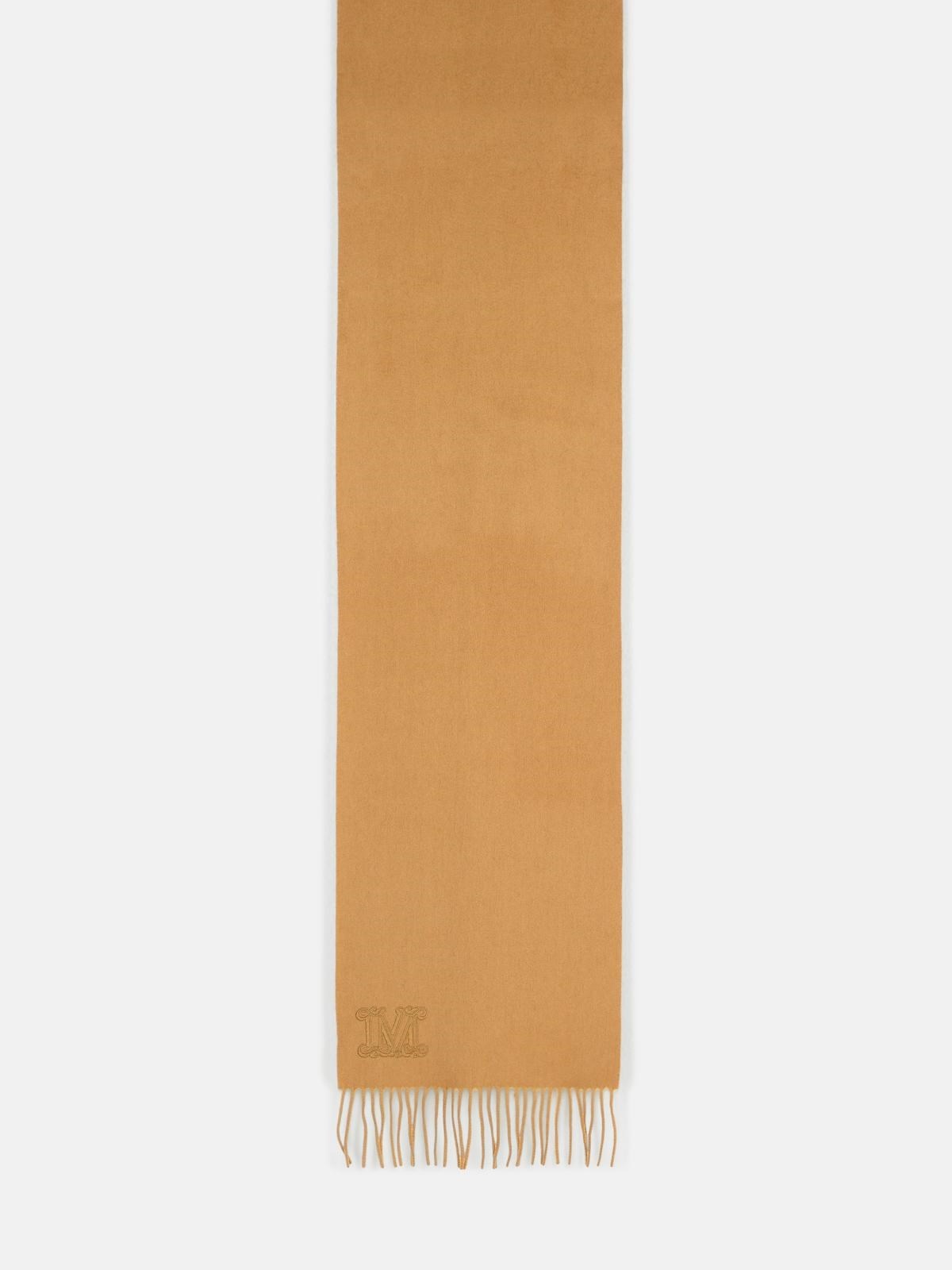 'WSDALIA' BEIGE CASHMERE SCARF - 2