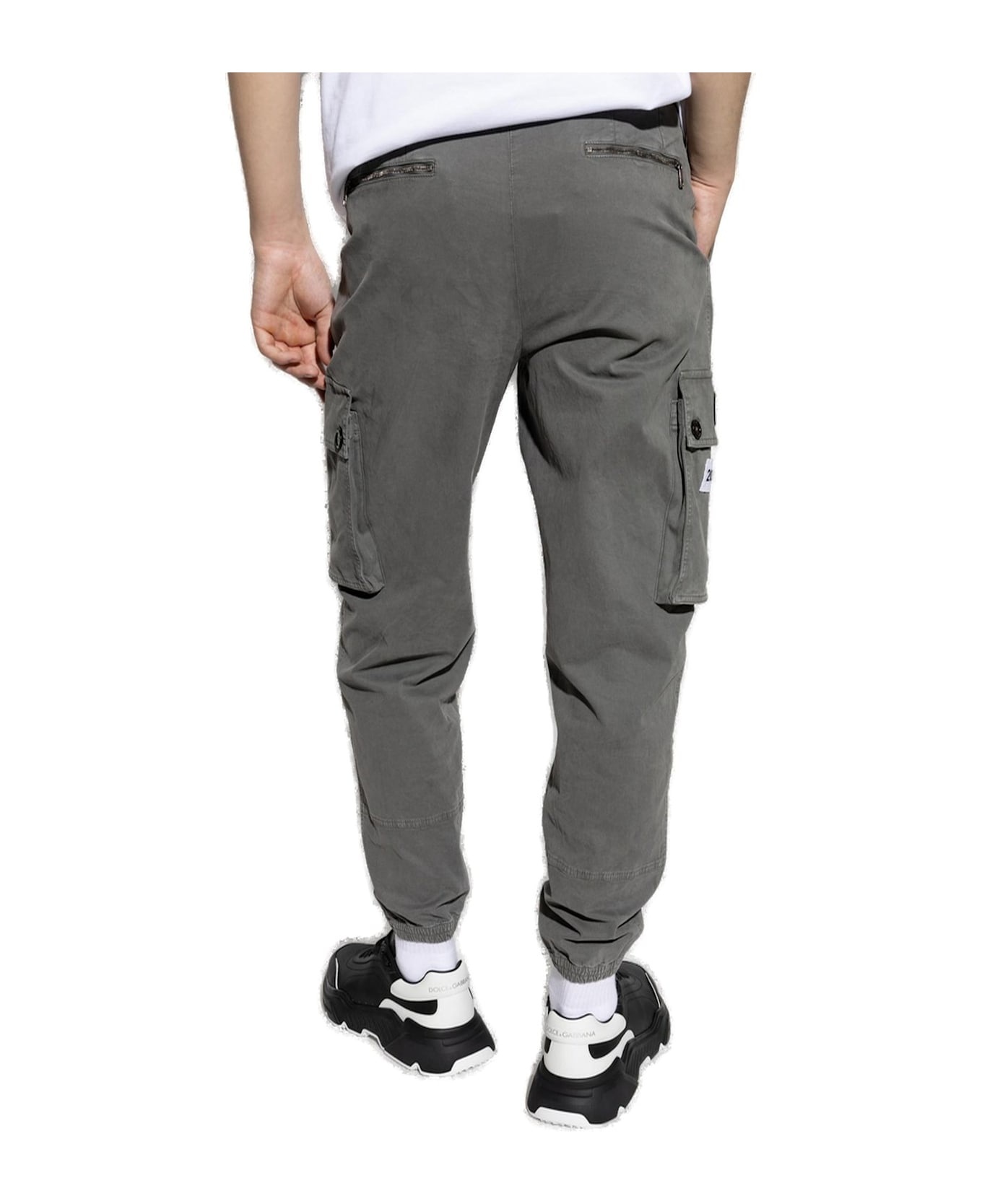 Logo Patch Drawstring Pants - 3