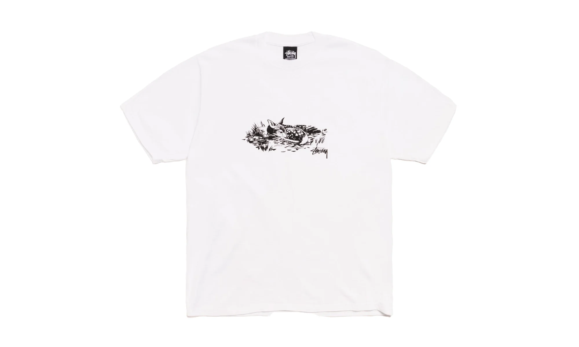 Fawn Tee "White" STUS273 - 1