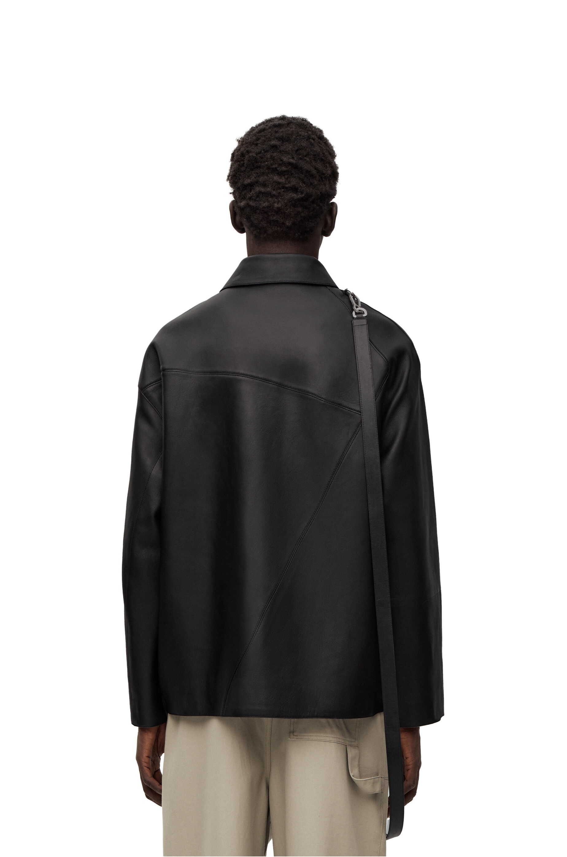 Puzzle jacket in nappa - 4