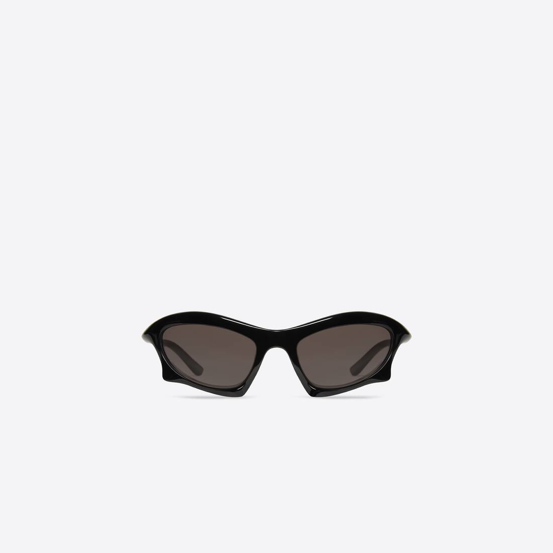 Bat Rectangle Sunglasses  in Black - 1