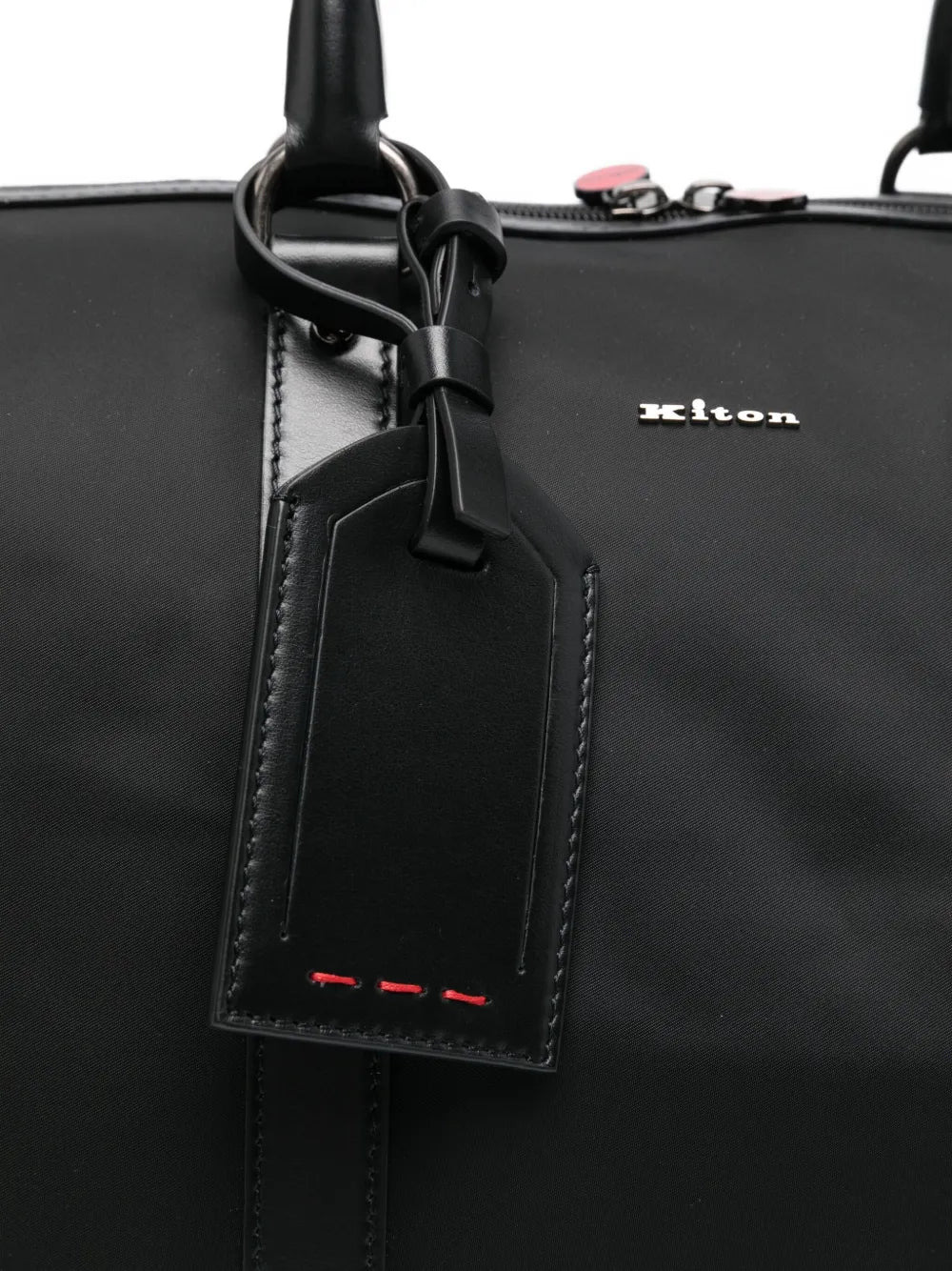 KITON - Kiton Men Black Duffel Bag - 3