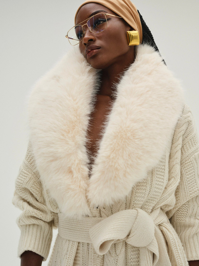 Helena Oversized Knit Coat 4