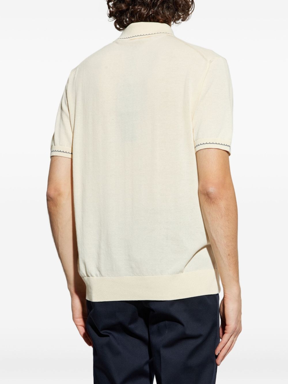 cotton polo shirt - 4