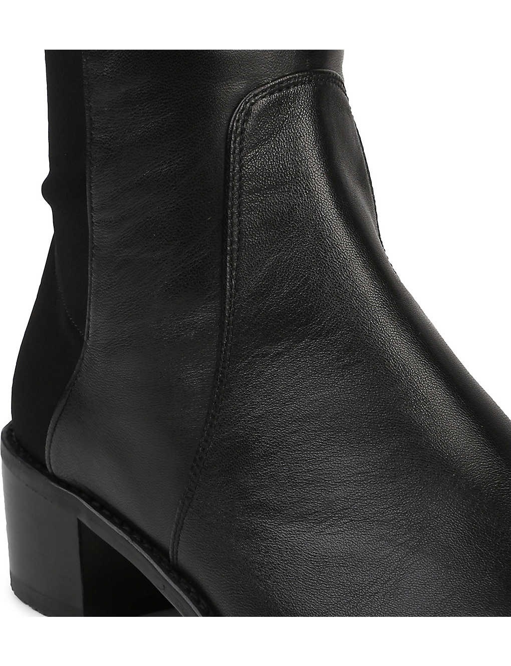 Reserve stretch-back leather boots - 4