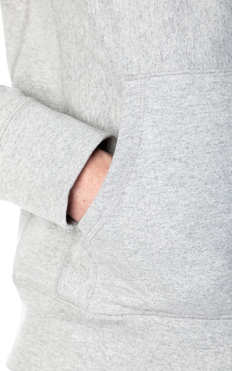 HEAVYWEIGHT ZIP HOODY GREY - 10