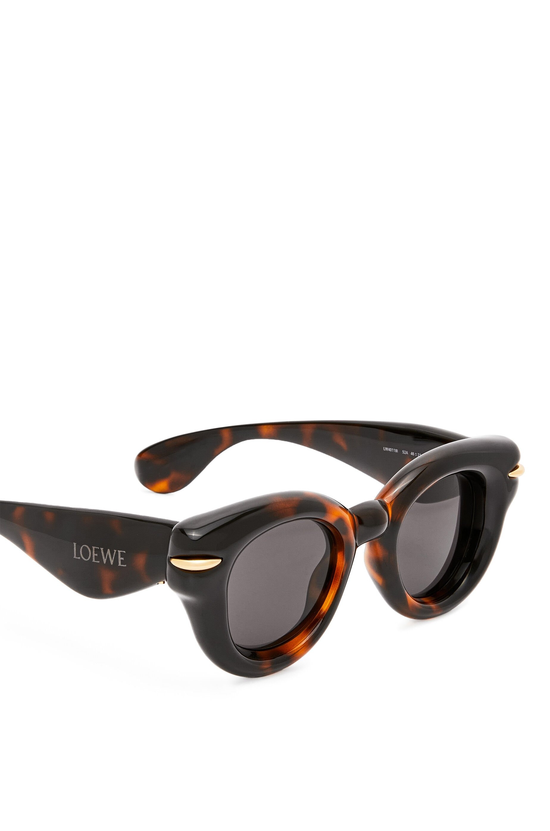 Inflated round sunglasses in nylon - 4