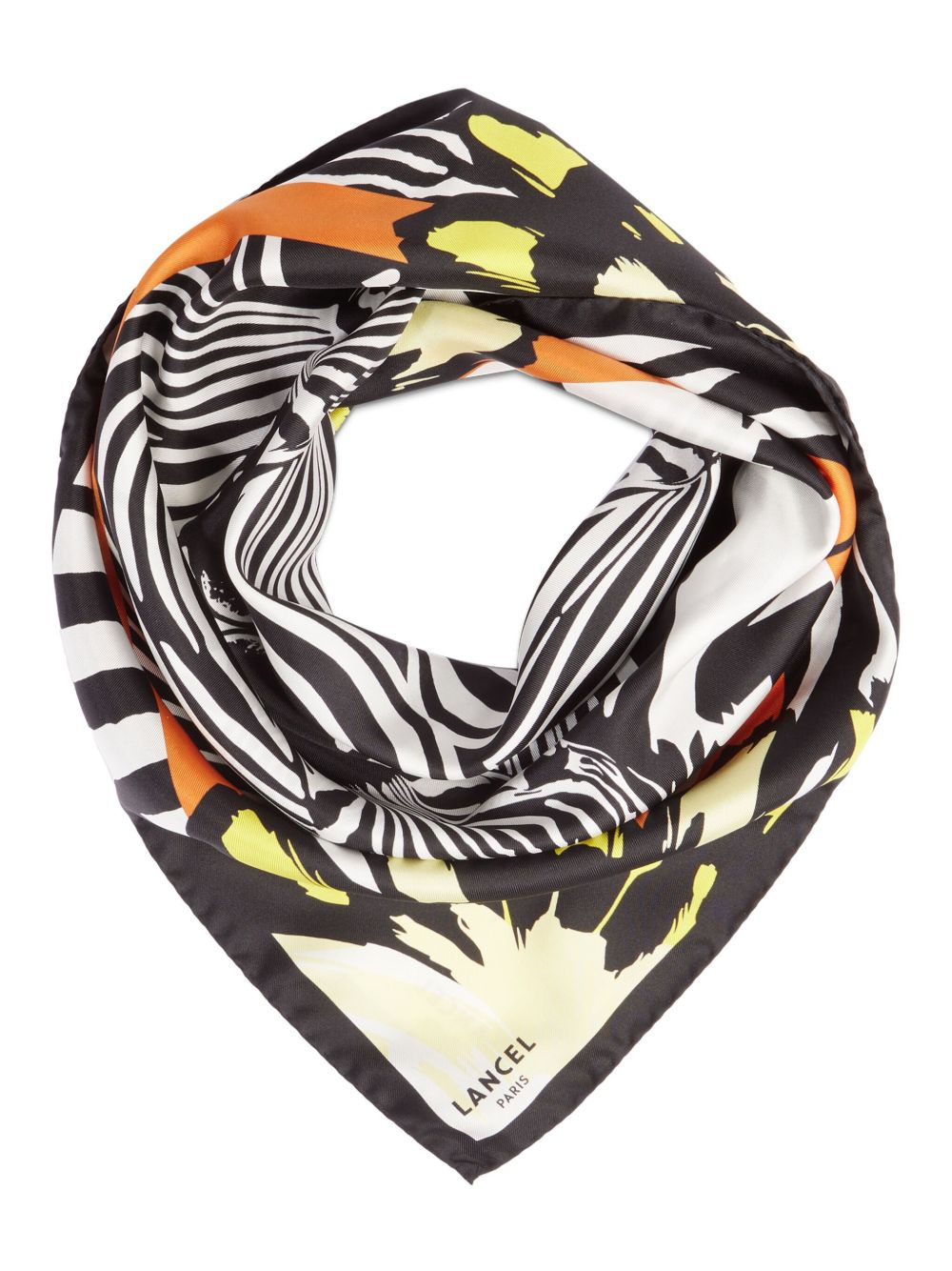 Zebra Mania silk scarf - 2