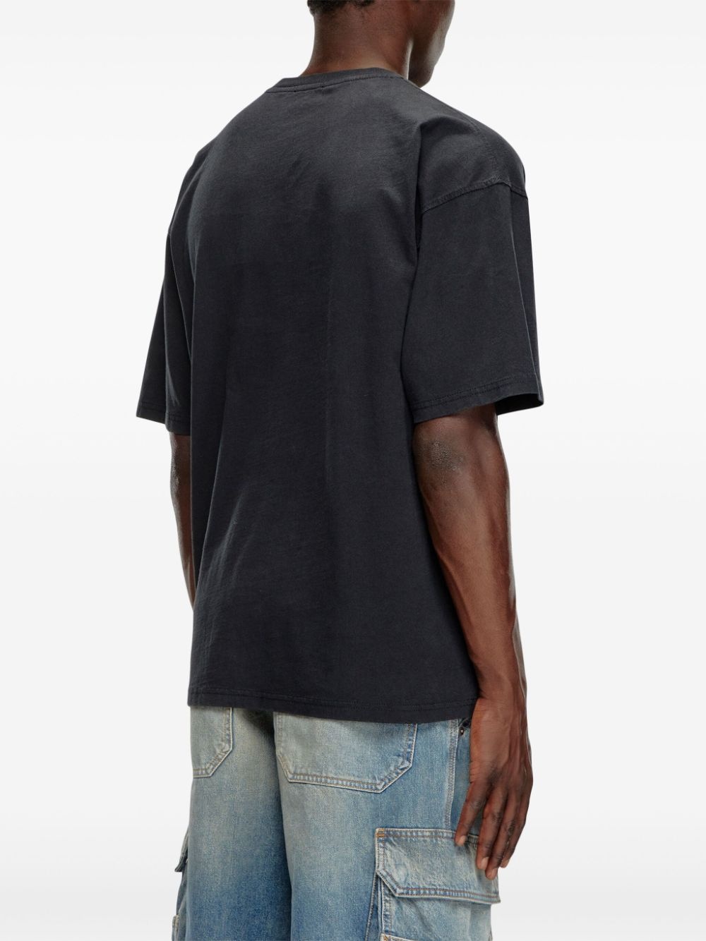 T-Boxt flocked-logo T-shirt - 4