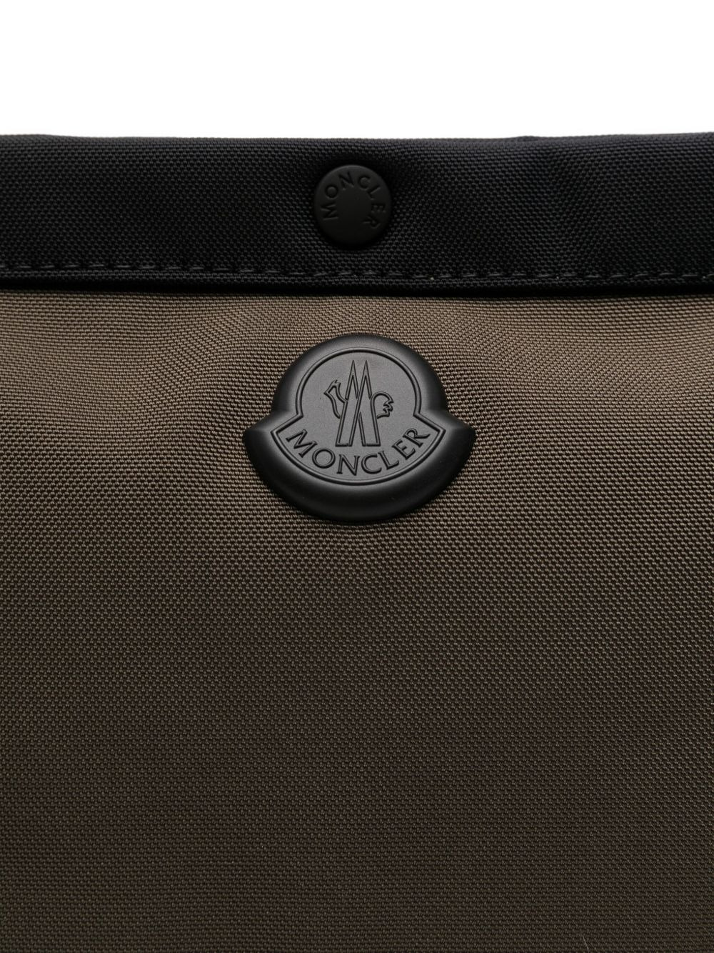 logo-plaque messenger bag - 4