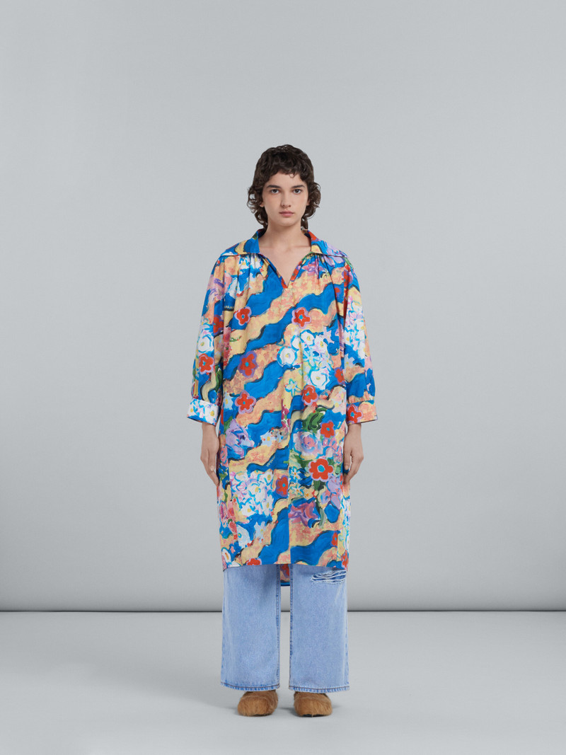 Marni PRINTED POPLIN DRESS outlook