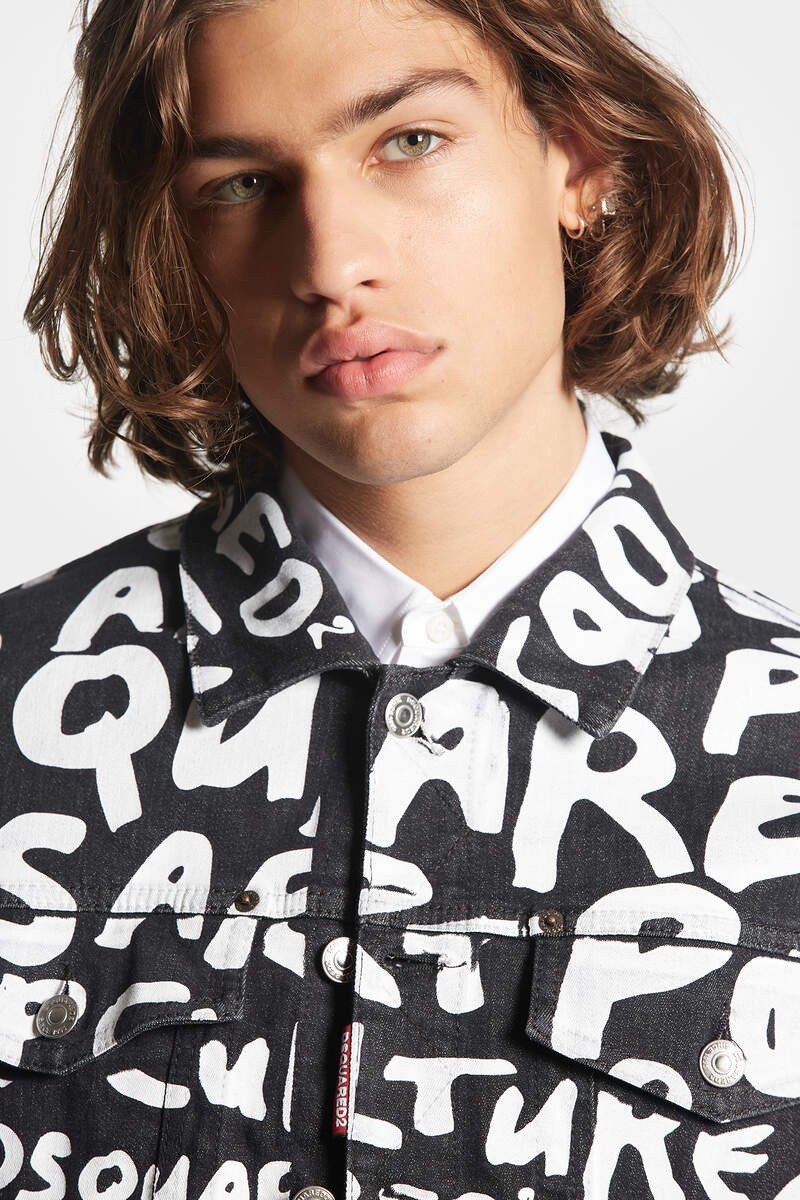 D2 POP 80'S  JEAN JACKET 5