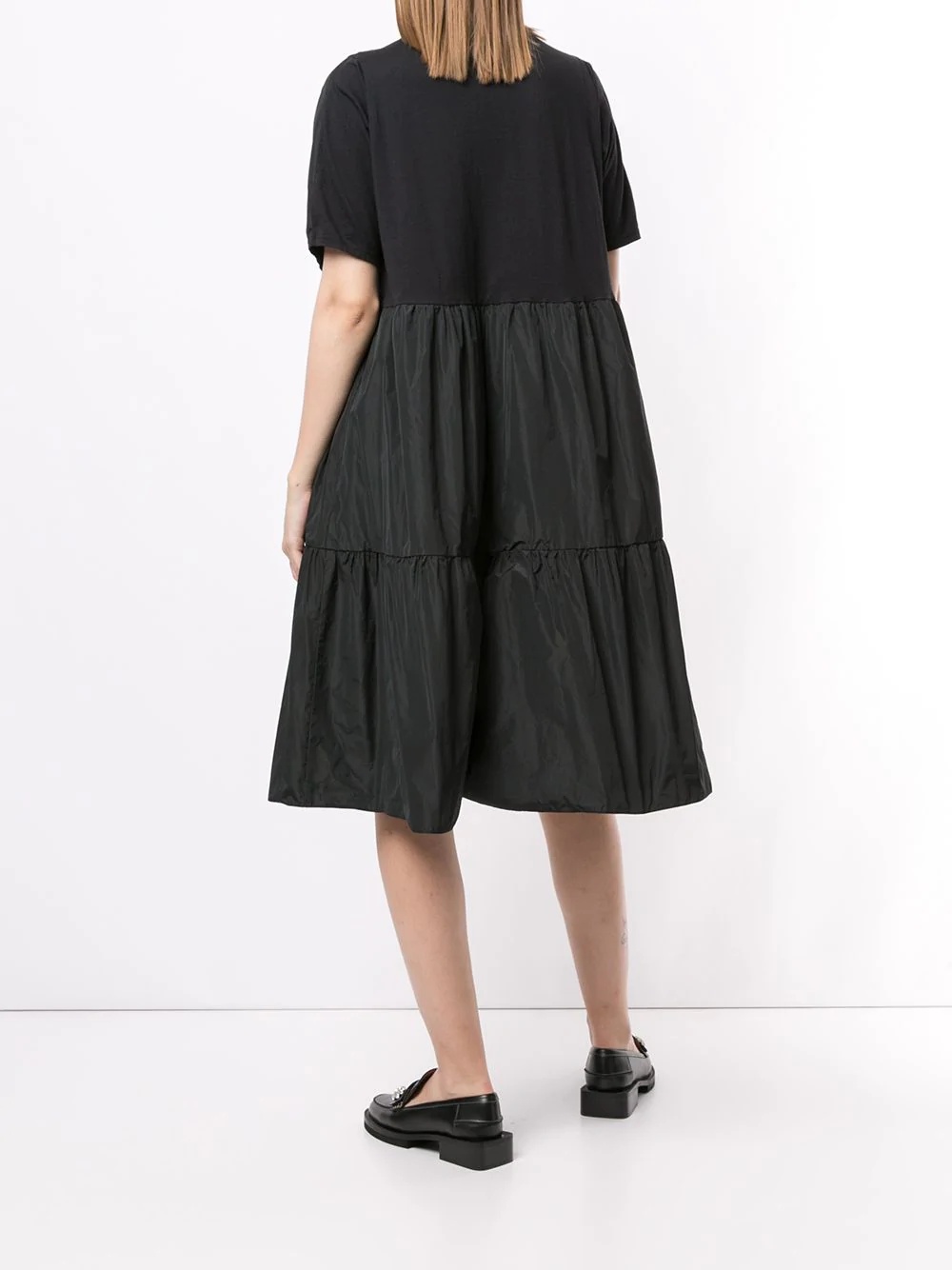 tiered oversized dress - 4