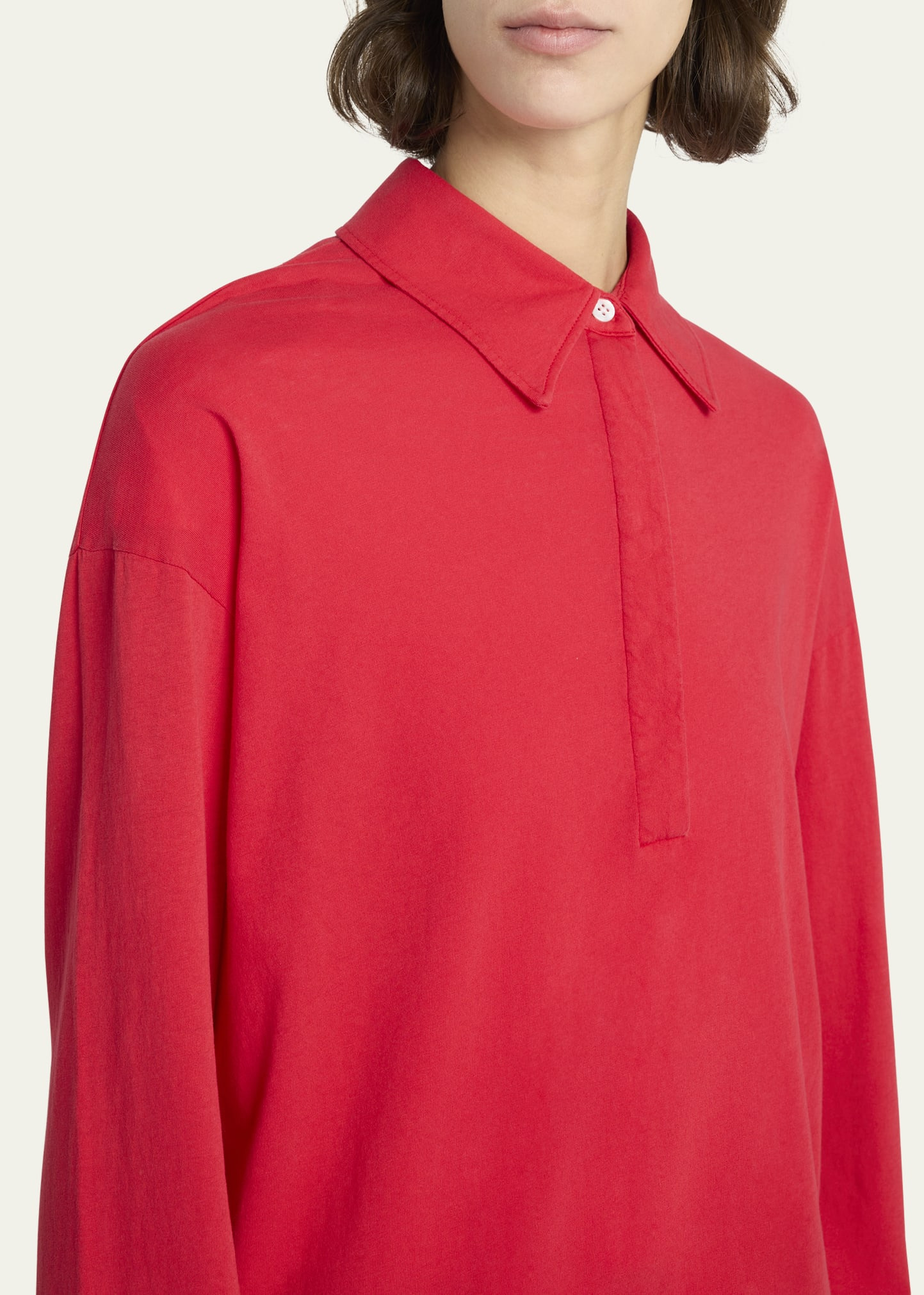Roddie Oversized Polo Top - 5