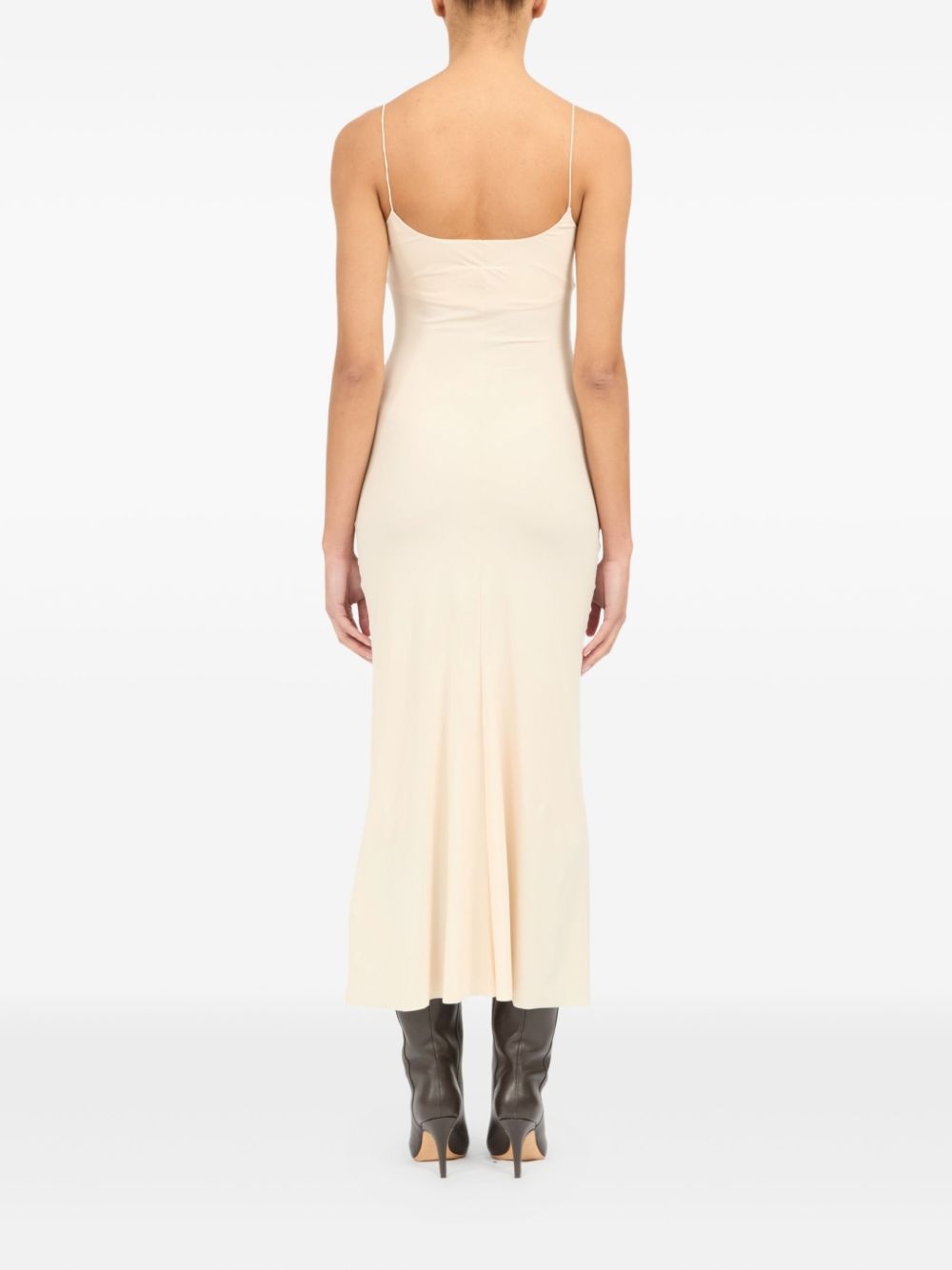 sleeveless maxi dress - 4