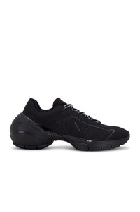スニーカー GIVENCHY BLACK LEATHER TK MX RUNNER SNEAKERS Givenchy TK-MX Runner panelled-design Sneakers | Black