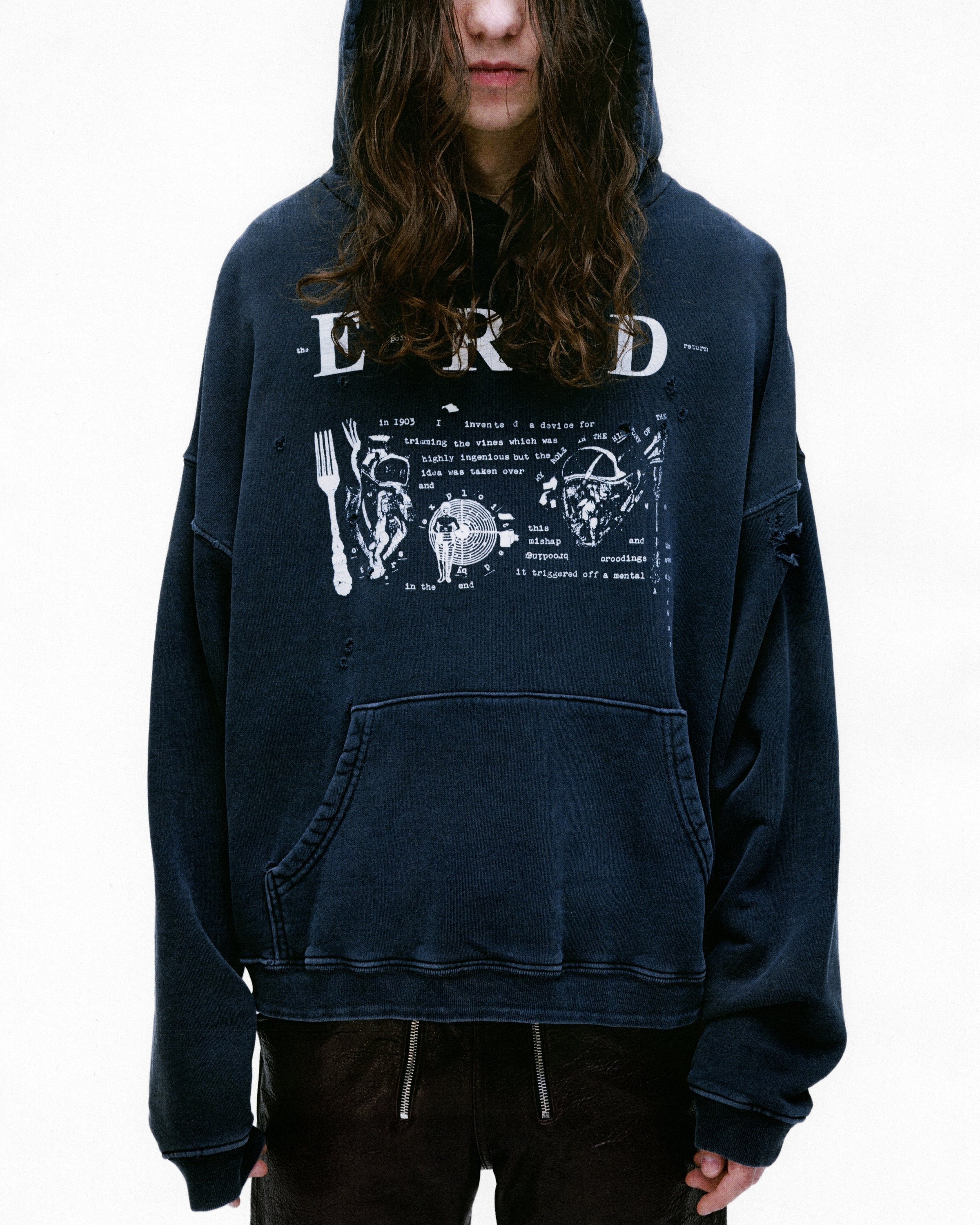 ENFANTS RICHES DEPRIMES - Men My Role In The War Hoodie - 3