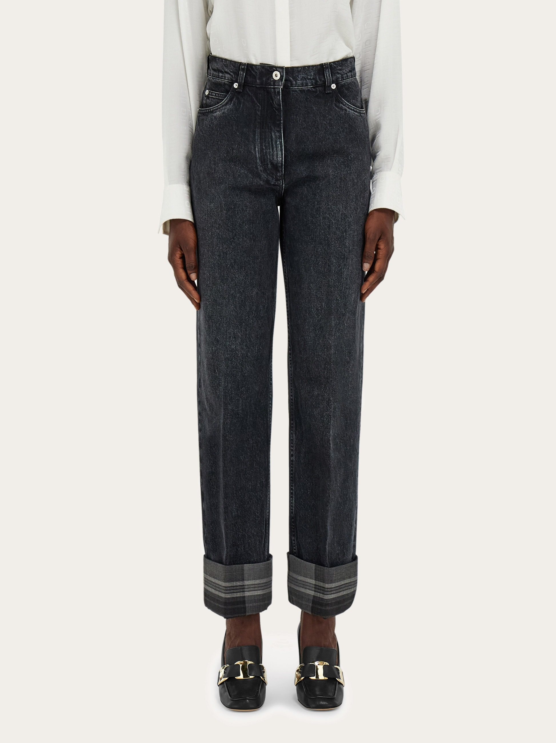 Turn up jeans - 2