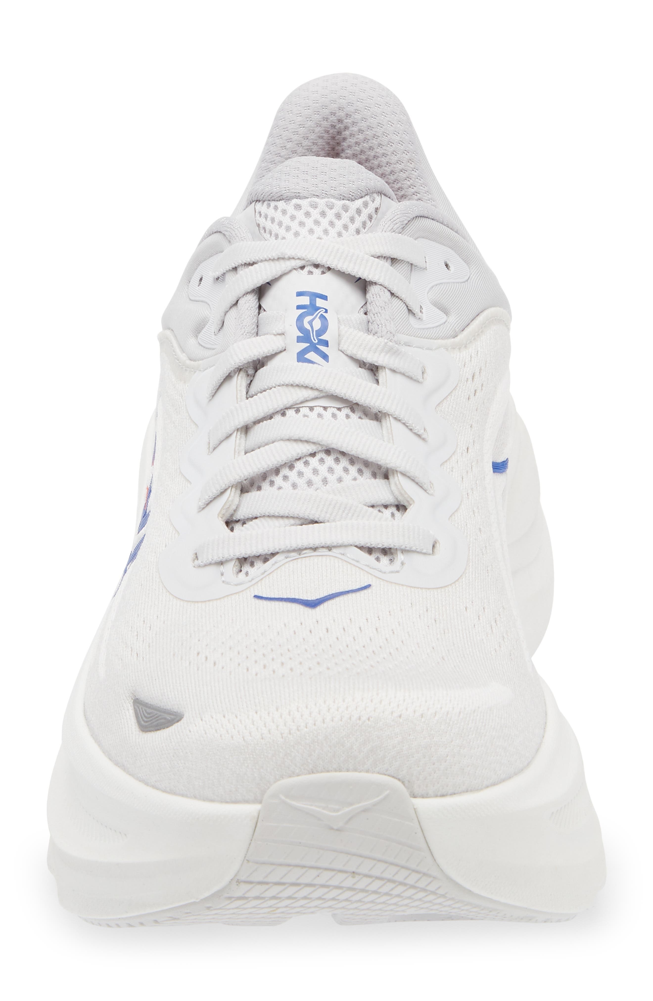 HOKA Bondi 9 Running Shoe in Cosmic Grey /Ultramarine at Nordstrom - 4