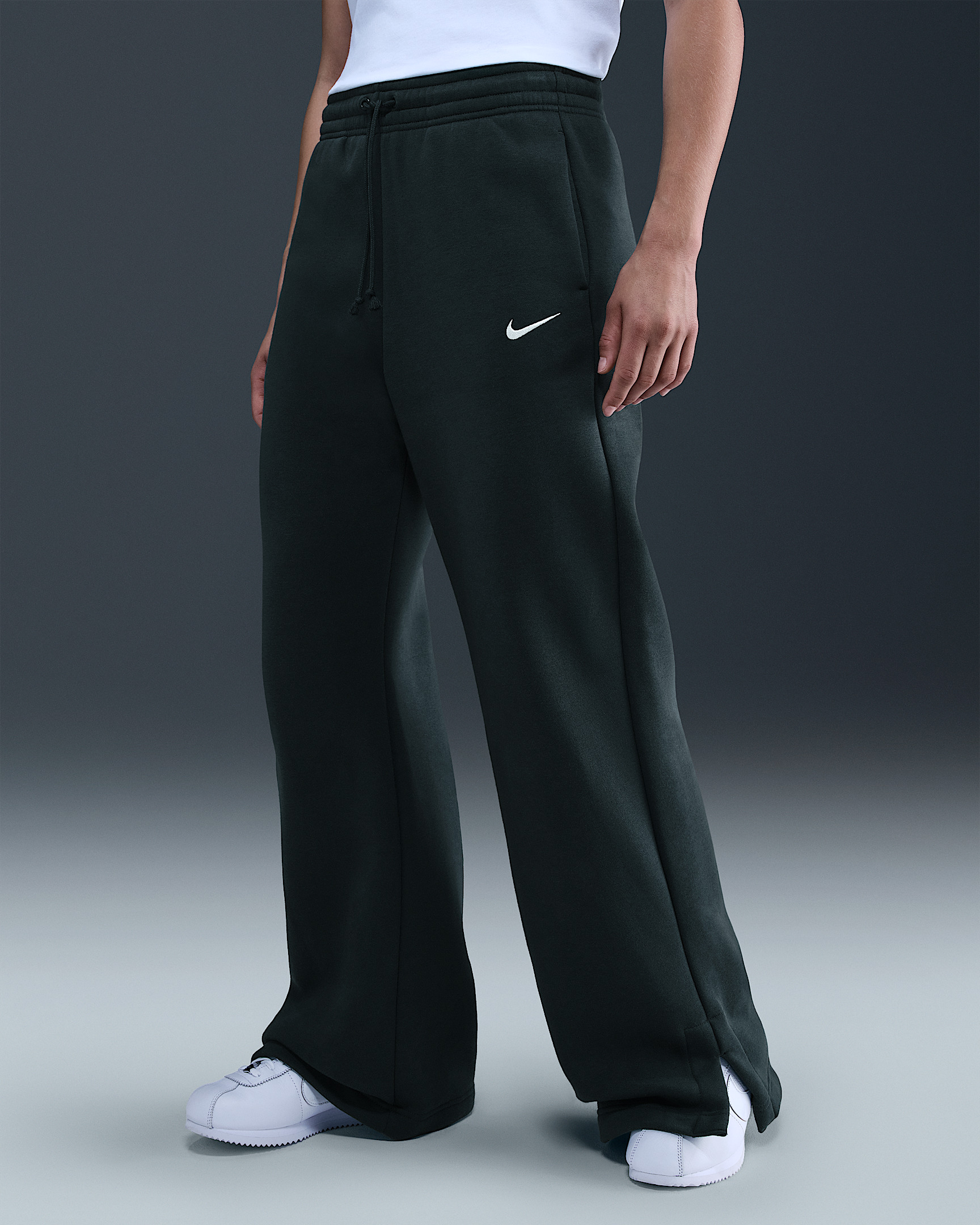 Nike Sportswear Phoenix Fleece Women's High-Waisted Wide-Leg Pants - 2