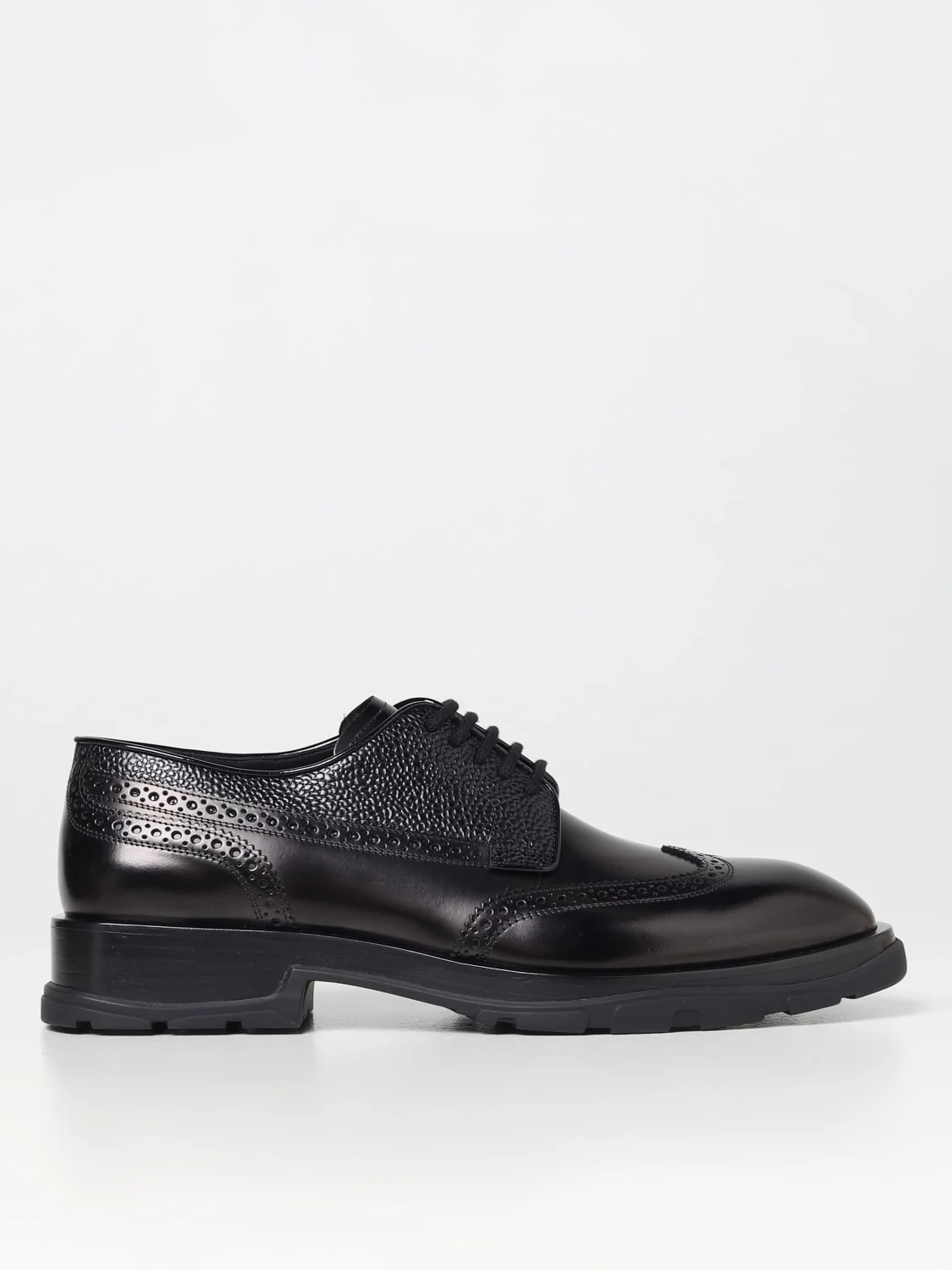 McQueen derby in leather - 1